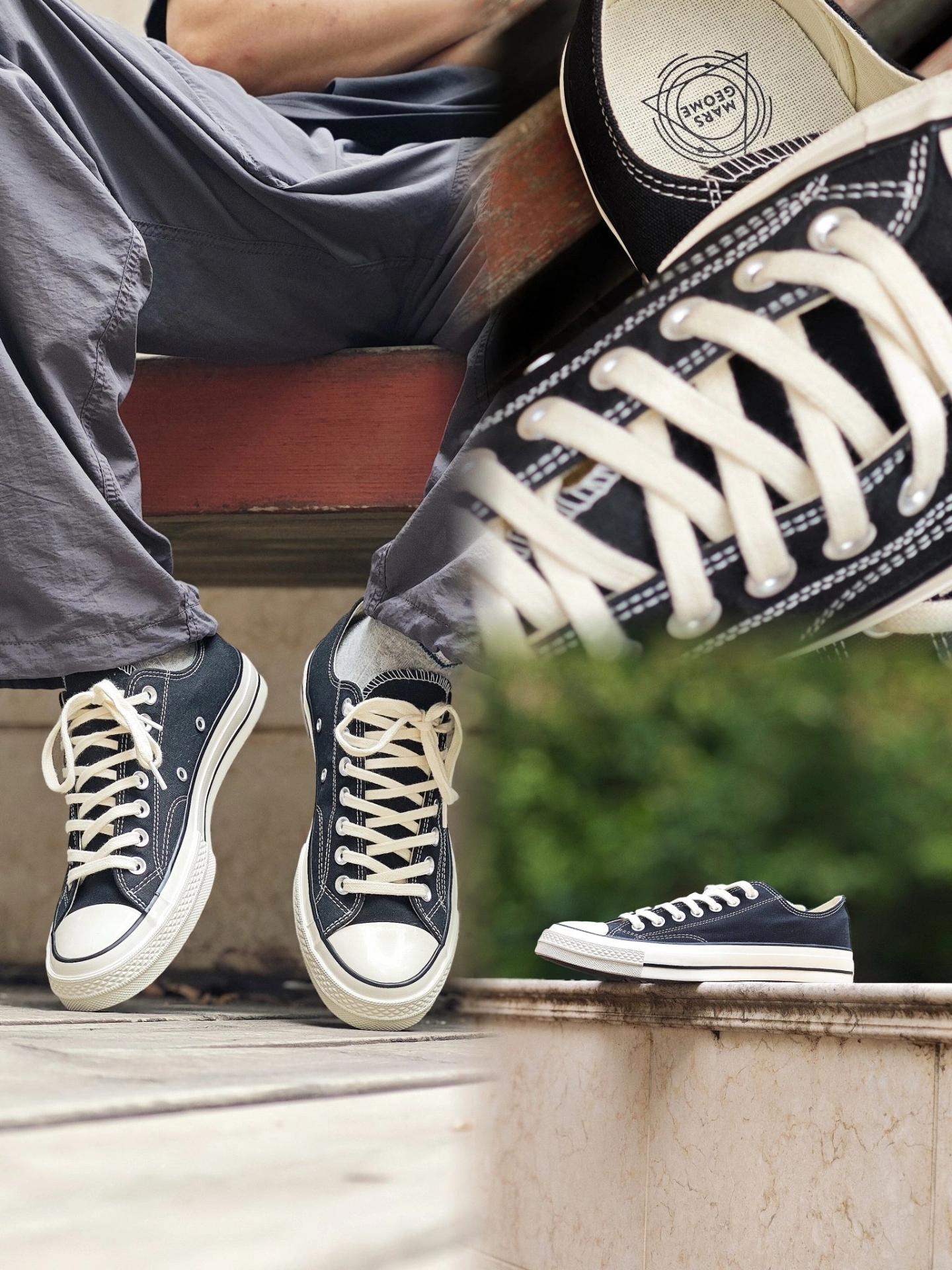 夏天这个帆布鞋相伴吧!