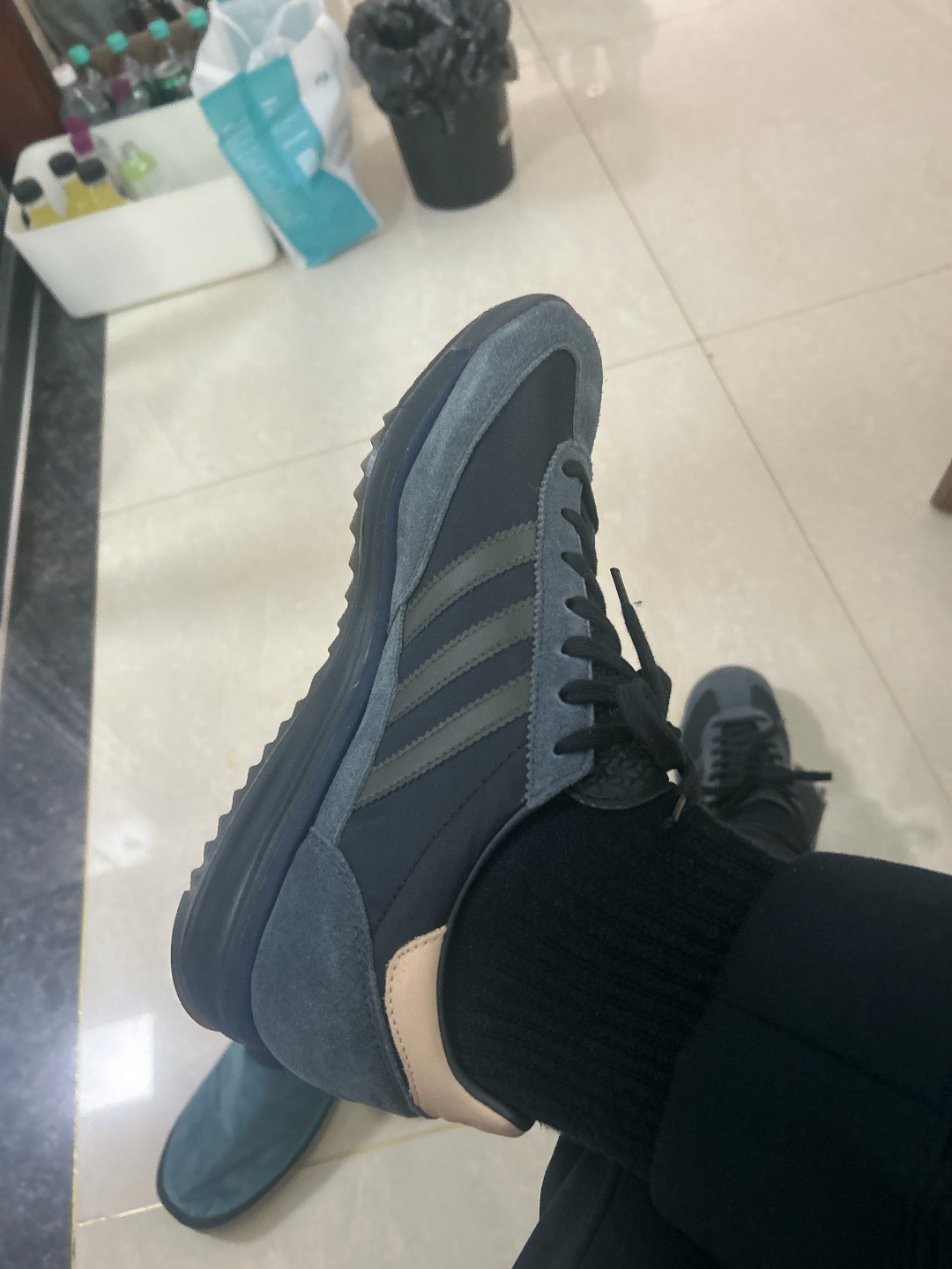 custom review-Adidas Originals SL 72 RS Slip Resistant Abrasion Resistant Низкий Топ Casual Унисекс Черный
