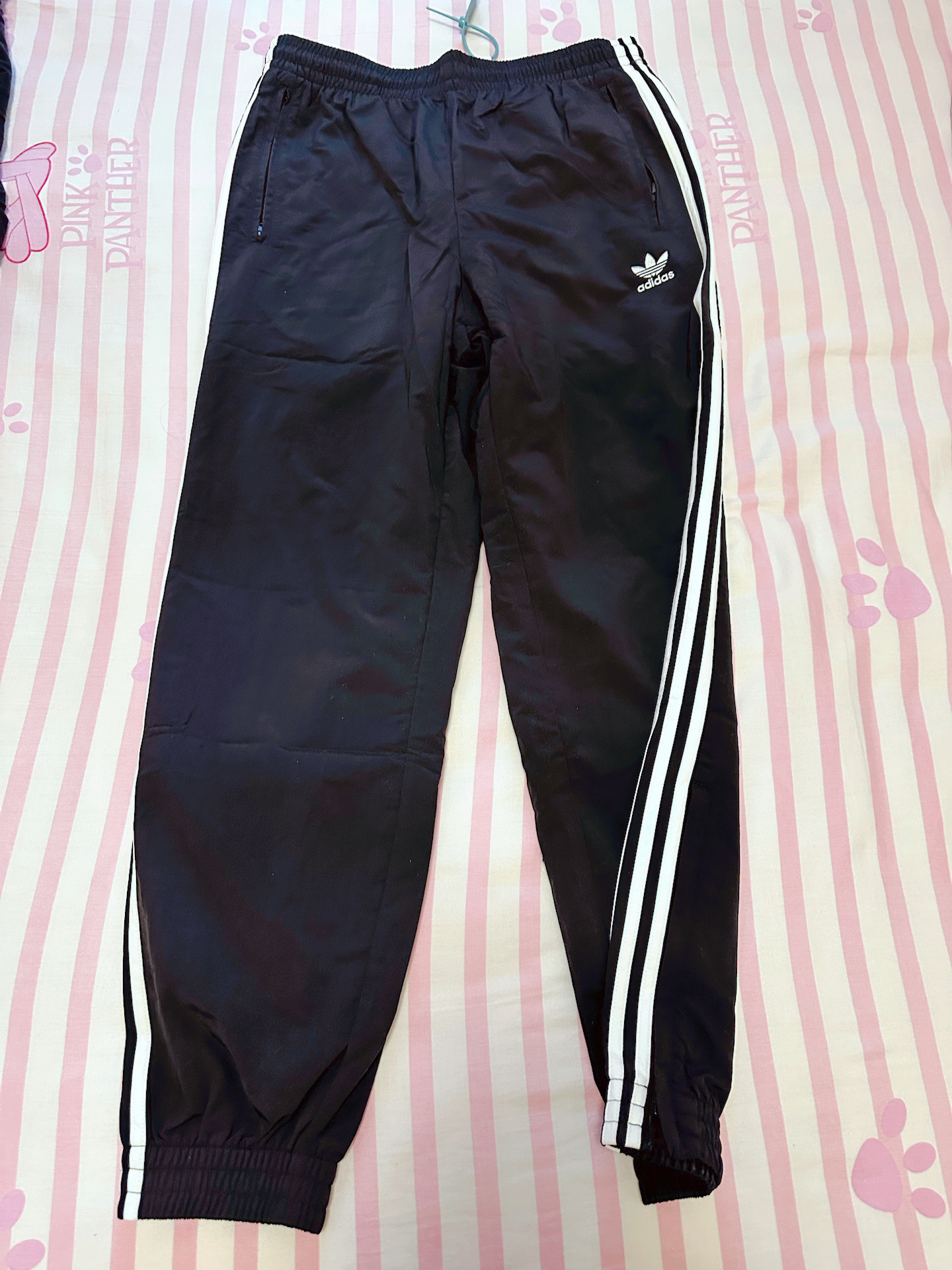 custom review-Adidas Originals Adicolor Woven FIREBIRD TRACK Брюки Вязаные Тренировочные Мужские Черные