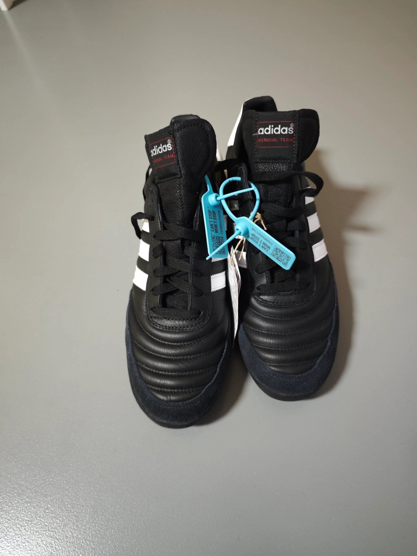 custom review-Adidas MUNDIAL Футбольные бутсы Унисекс Черный Белый