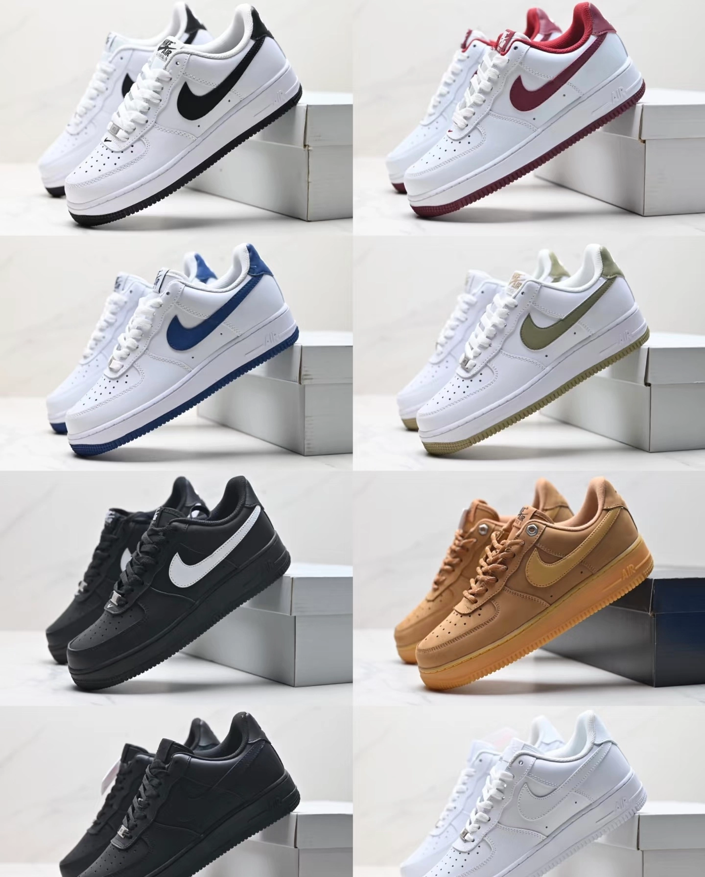 热门nike 空军一号 经典美