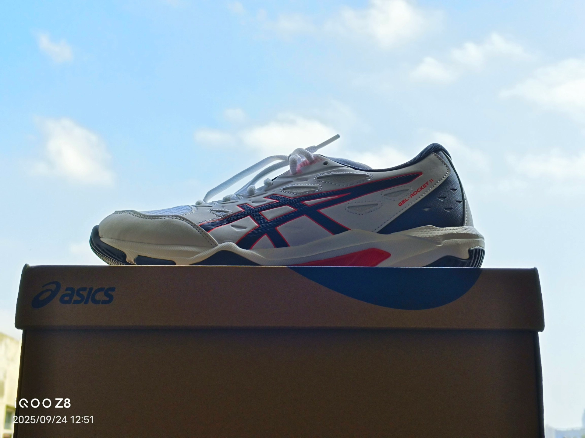 custom review-Asics Gel Rocket 11 Устойчивые к абразиву Низкие Кроссовки для тренировок Мужские Белые 2E Ширина