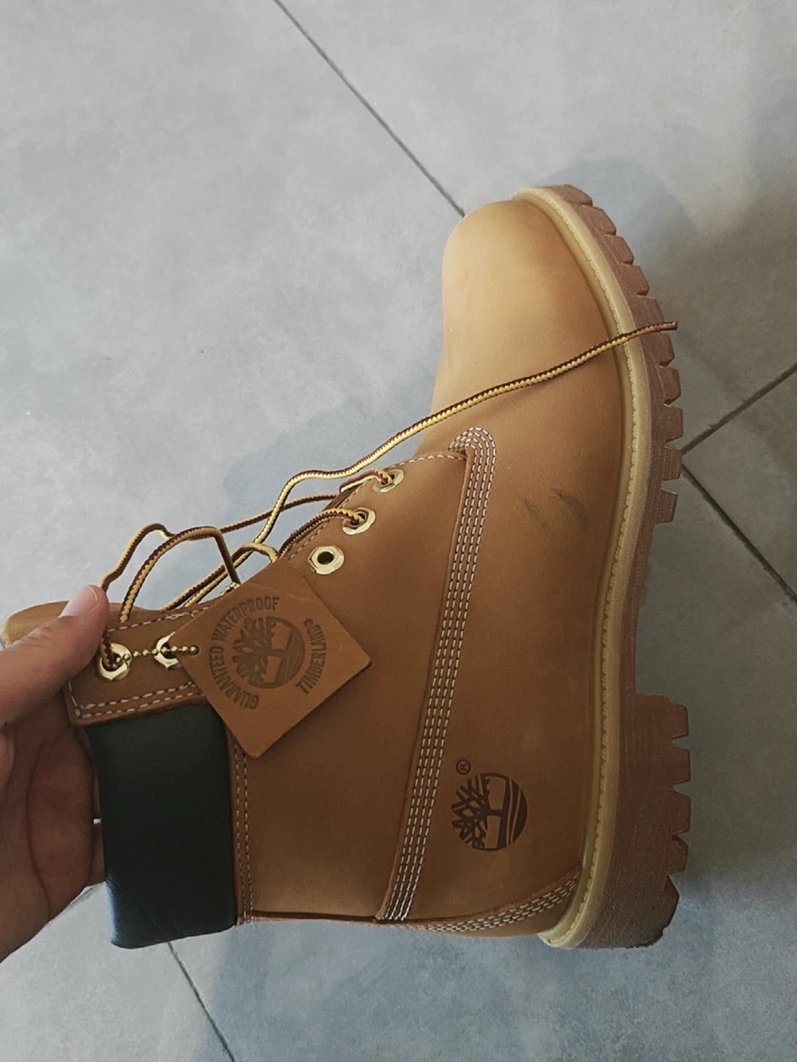 custom review-Timberland PREMIUM 6 Дюйм PREMIUM Boot Дышащий Амортизация Crew Аутдор Мужской Коричнево-желтый