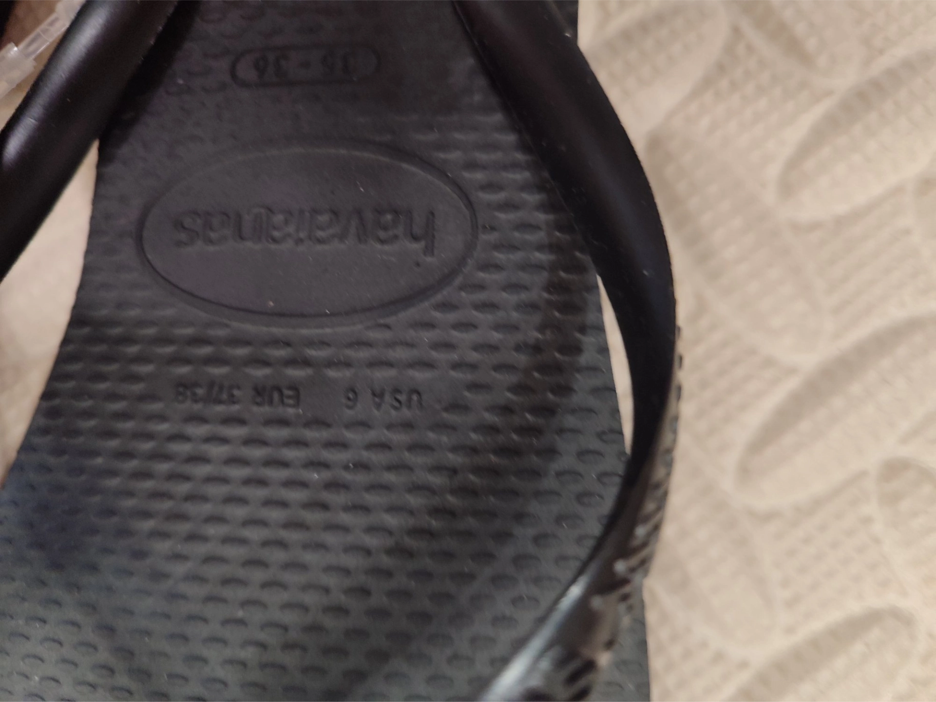 custom review-Havaianas Квадратные Спортивные Тапочки Женские Черные