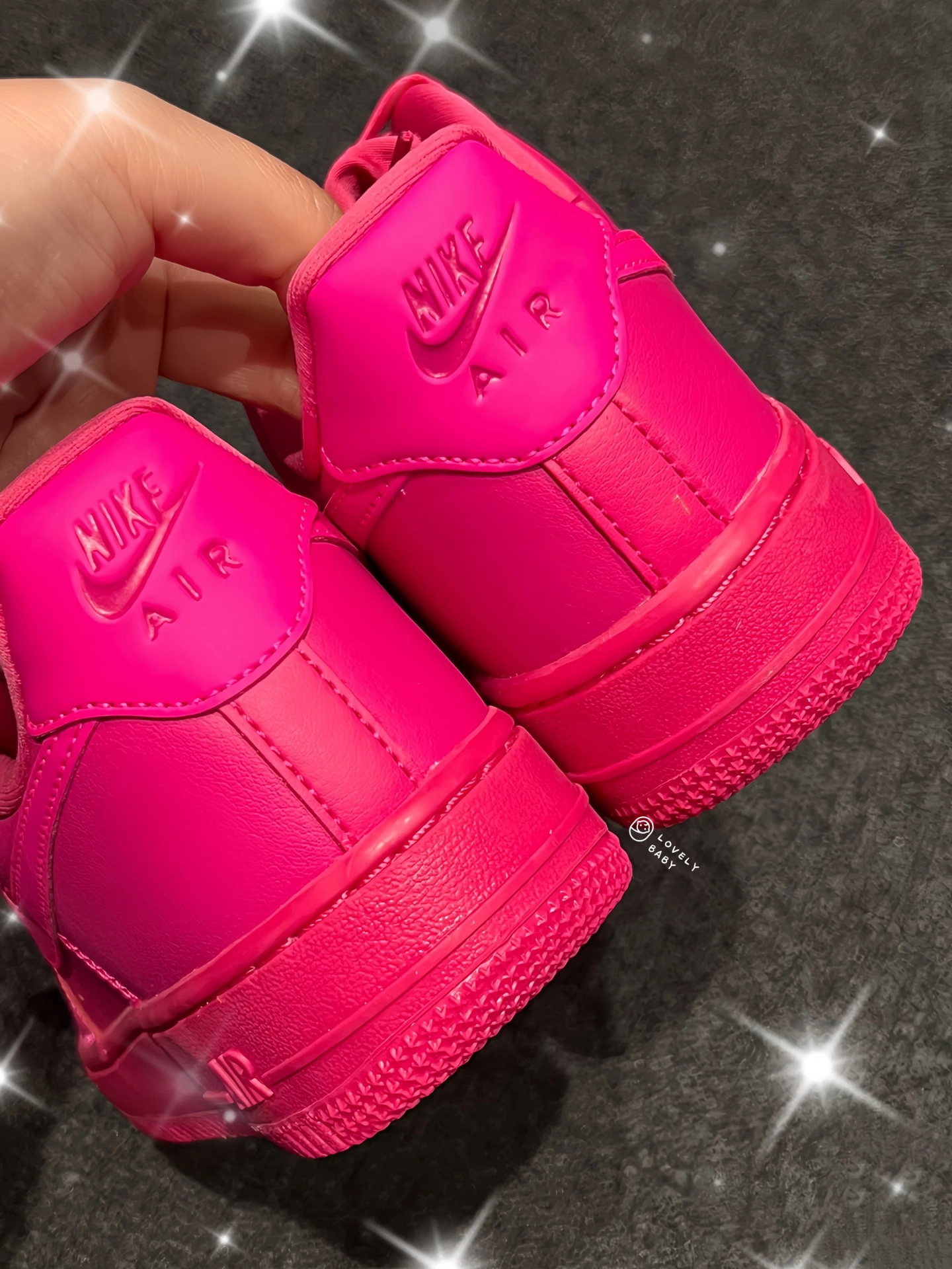 nike air force 1"fireberry"这双粉也太漂亮了吧!