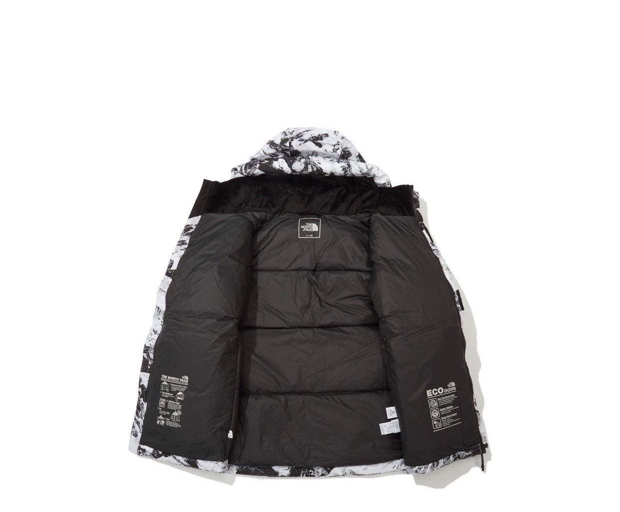 custom review-The North Face CHALLENGE AIR FW22 Пуховик Унисекс Snow Mountain Белый