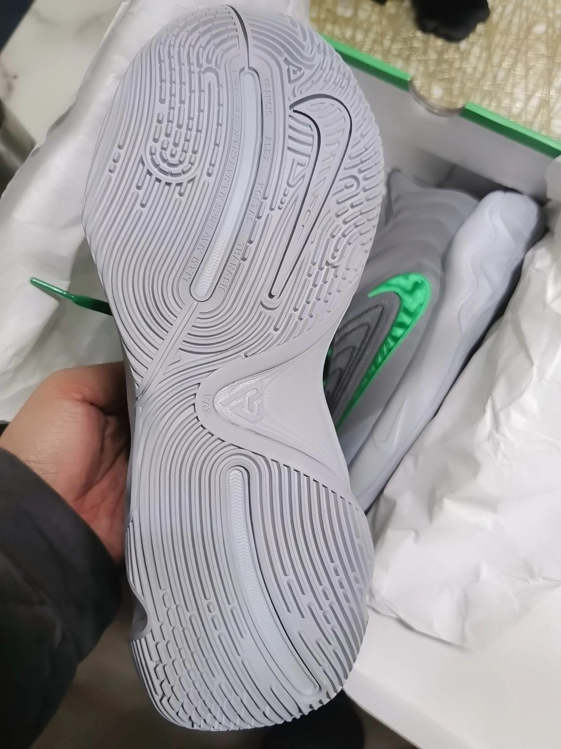 custom review-Nike Giannis Immortality Slip-resistant Abrasion-resistant Low-top Basketball Shoes Men's Gray Найк Giannis Immortality Противоскользящие Устойчивые к истиранию Низкие Баскетбольные Кроссовки Мужские Серые