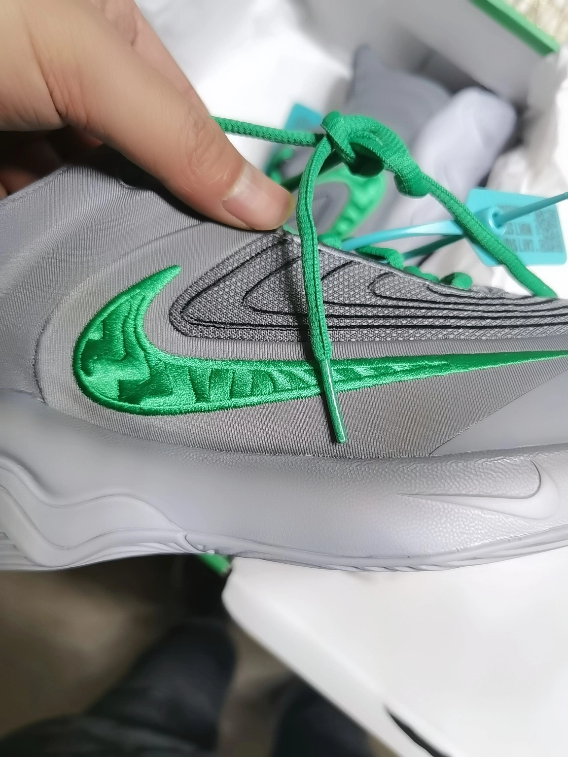 custom review-Nike Giannis Immortality Slip-resistant Abrasion-resistant Low-top Basketball Shoes Men's Gray Найк Giannis Immortality Противоскользящие Устойчивые к истиранию Низкие Баскетбольные Кроссовки Мужские Серые