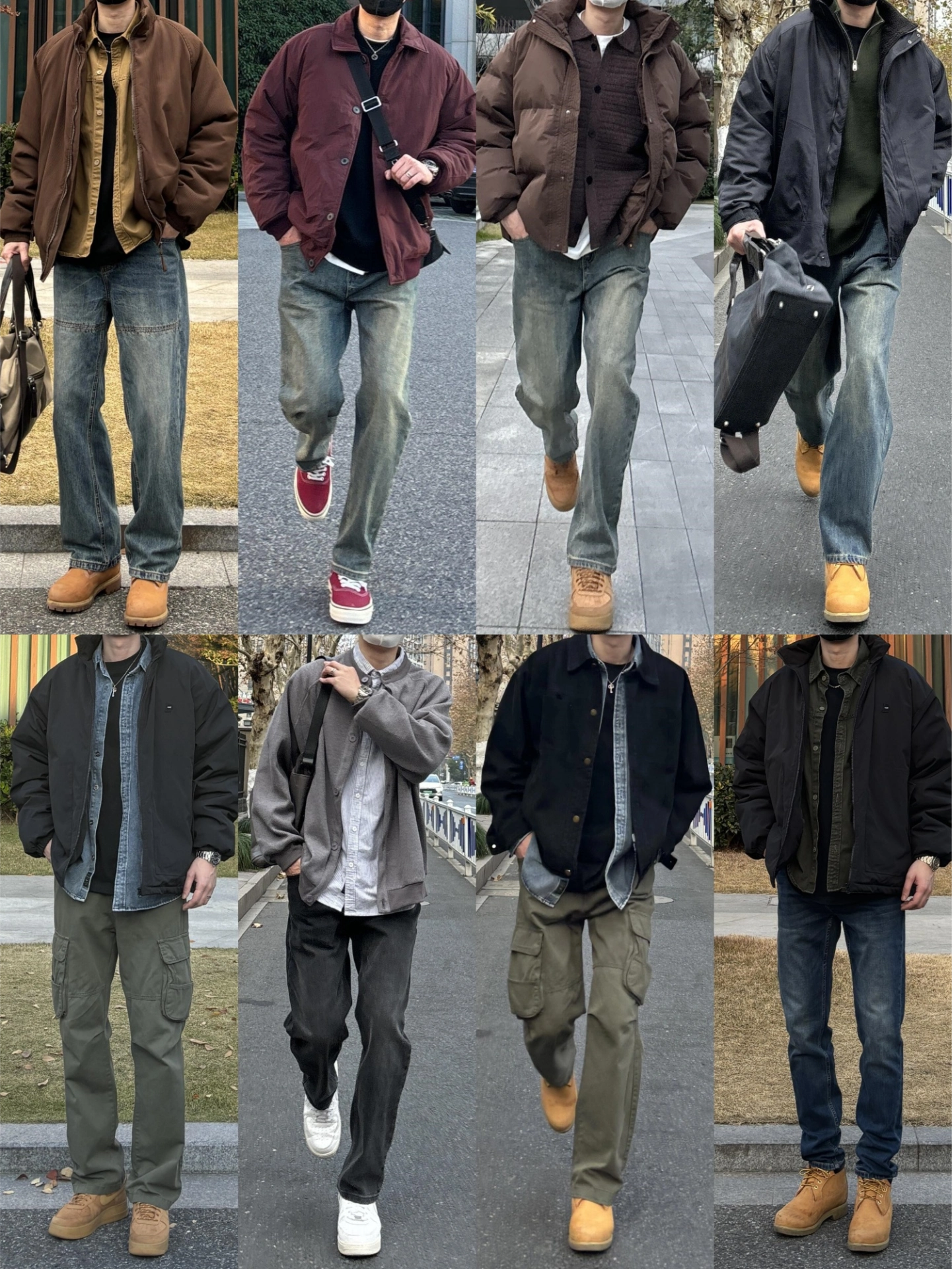 ootd|男生美式嘻哈通勤穿搭合集|cleanfit一周不重样