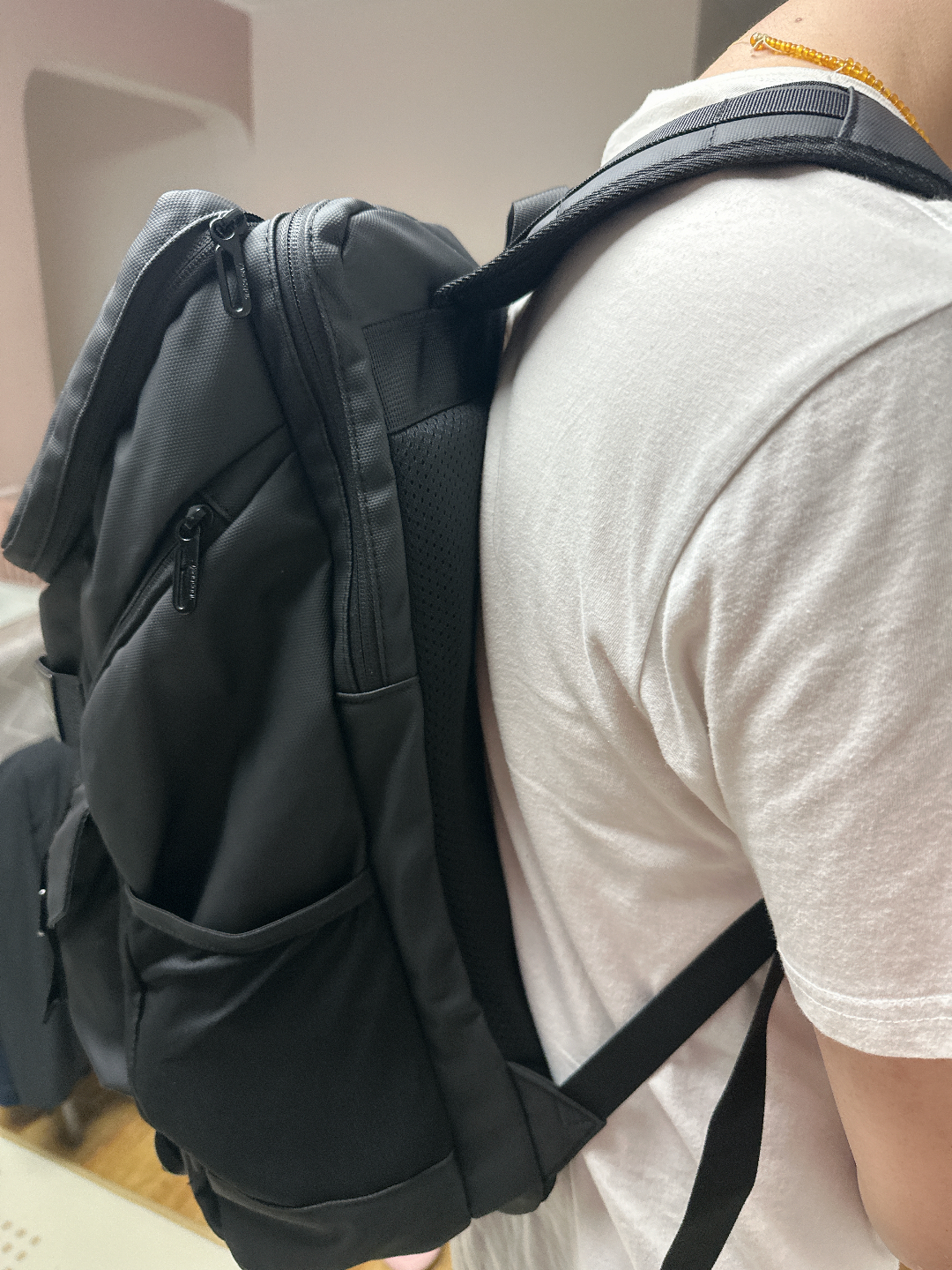 custom review-TANGCOOL Oxford Backpack Unisex Black White ТАНГКУЛ Оксфорд Рюкзак Унисекс Черный Белый