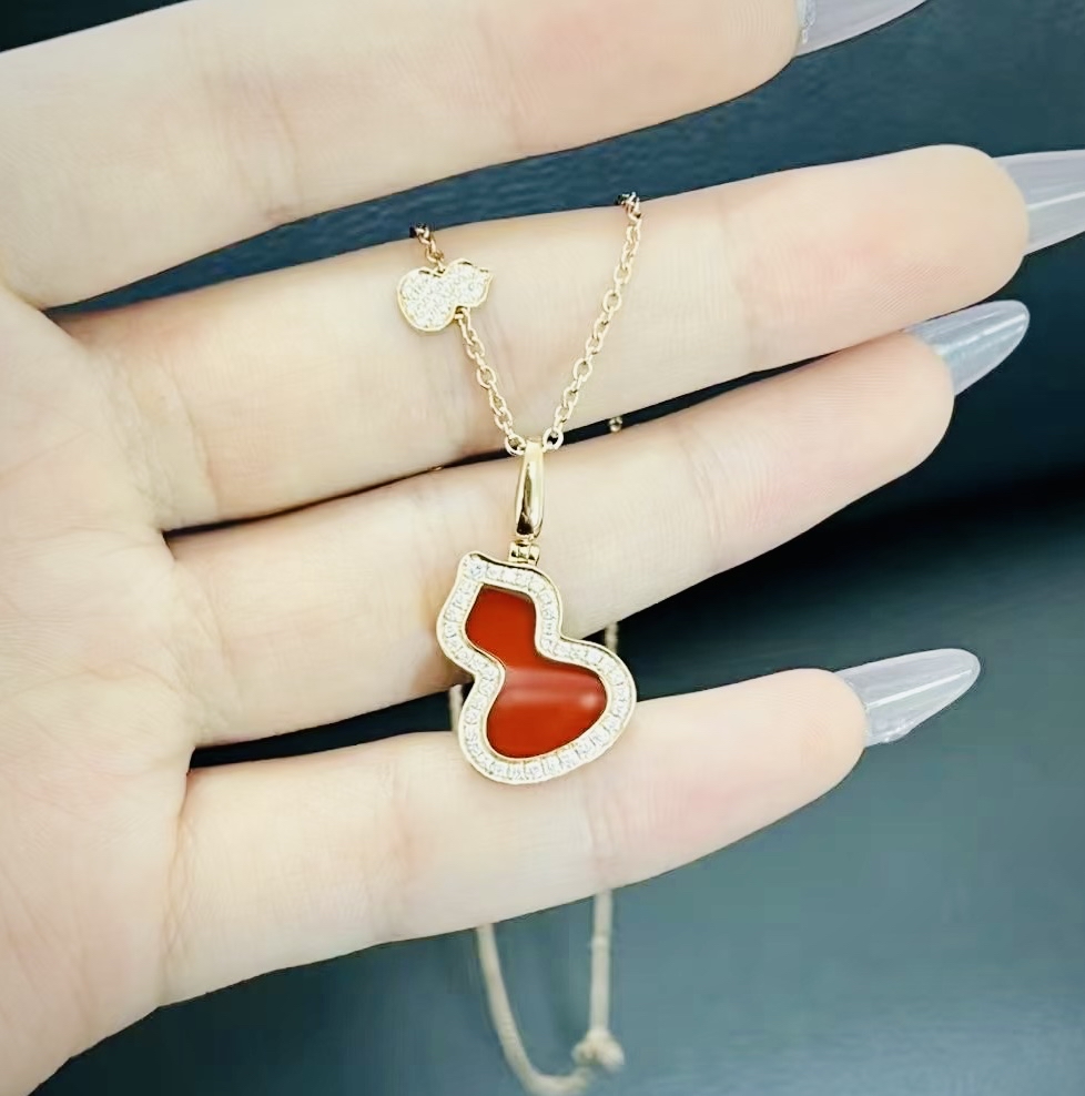 qeelin麒麟葫芦项链
