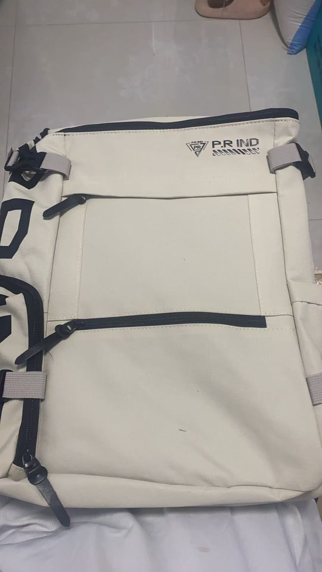 custom review-P.R IND Джинсовый рюкзак стандартного размера унисекс