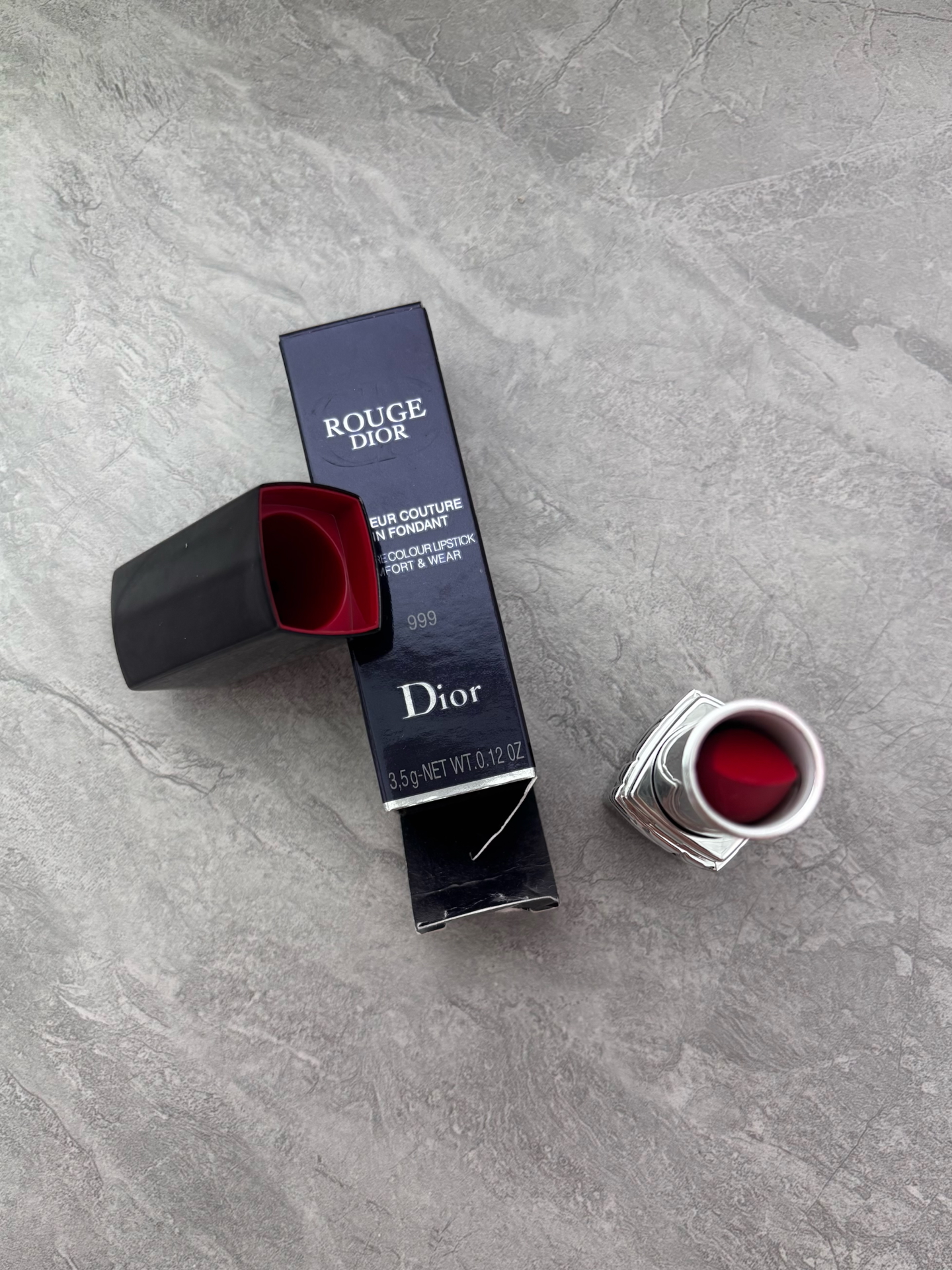 超显白的dior 迪奥烈焰蓝金口红#999