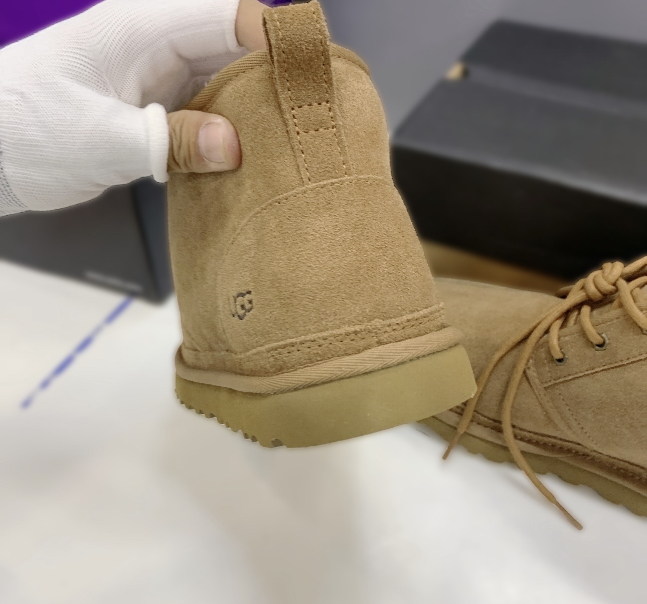 custom review-UGG Neumel Термический Устойчивый к Износу Ботинки до щиколотки (Длина Размер) Зимние Ботинки Мужские Коричневые