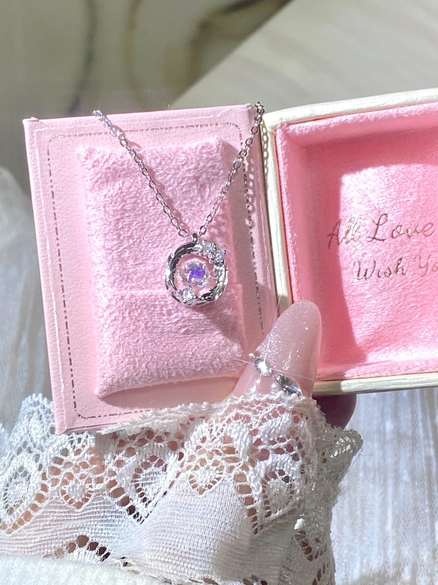 好美!这条清冷感项链我要带一整年✨