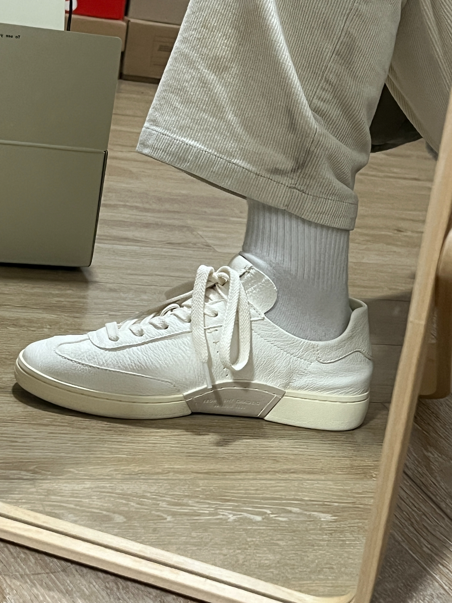 custom review-FOOT INDUSTRY FOOT INDUSTRY Немецкие армейские кроссовки Унисекс Винтажный белый