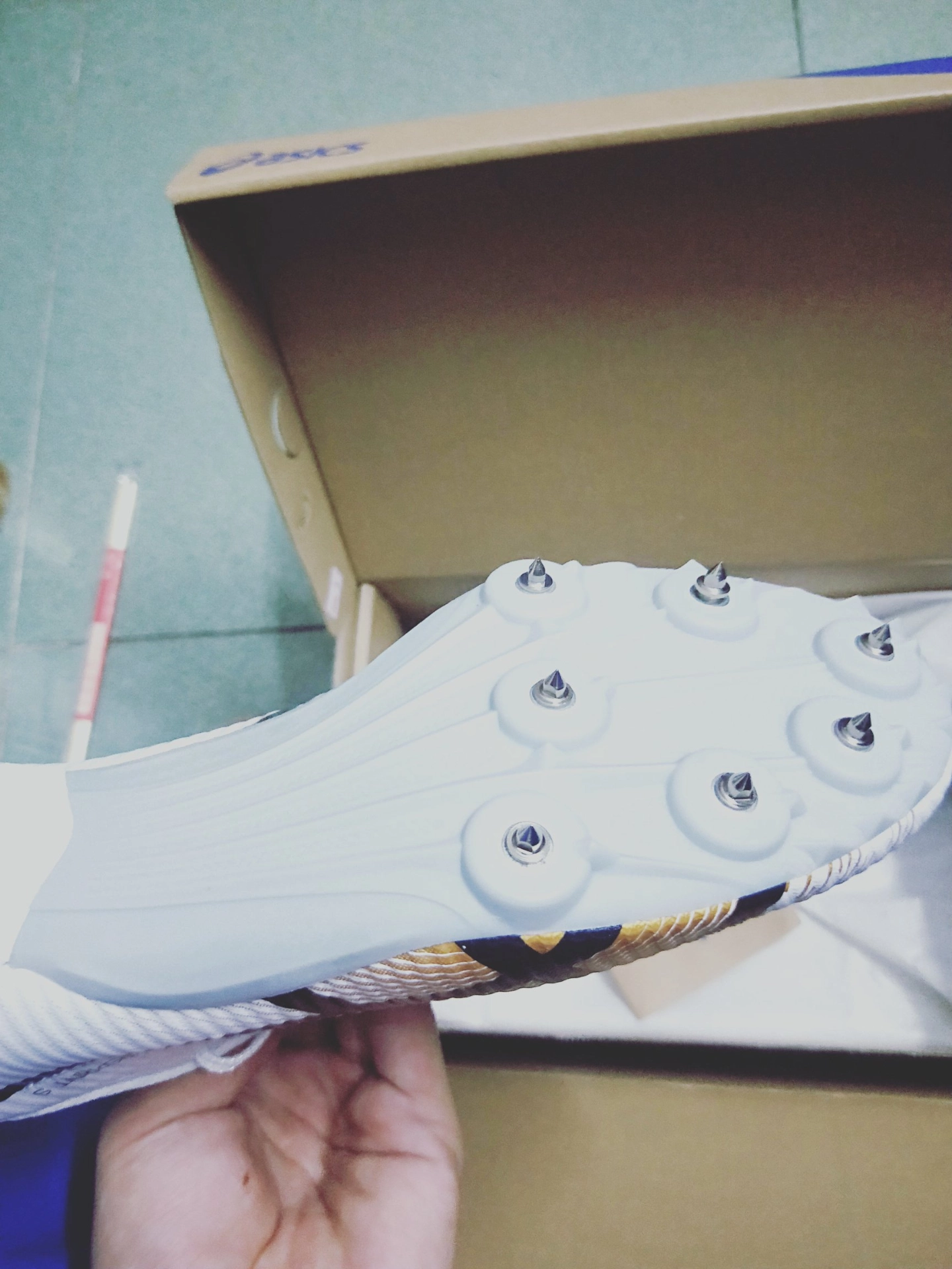 custom review-Asics Hyper Sprint 8 Износостойкие Дышащие Низкие Беговые кроссовки Унисекс Белый Черный