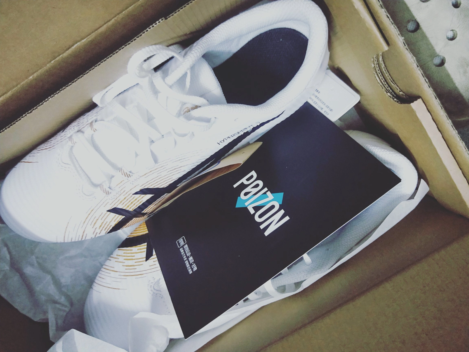 custom review-Asics Hyper Sprint 8 Износостойкие Дышащие Низкие Беговые кроссовки Унисекс Белый Черный