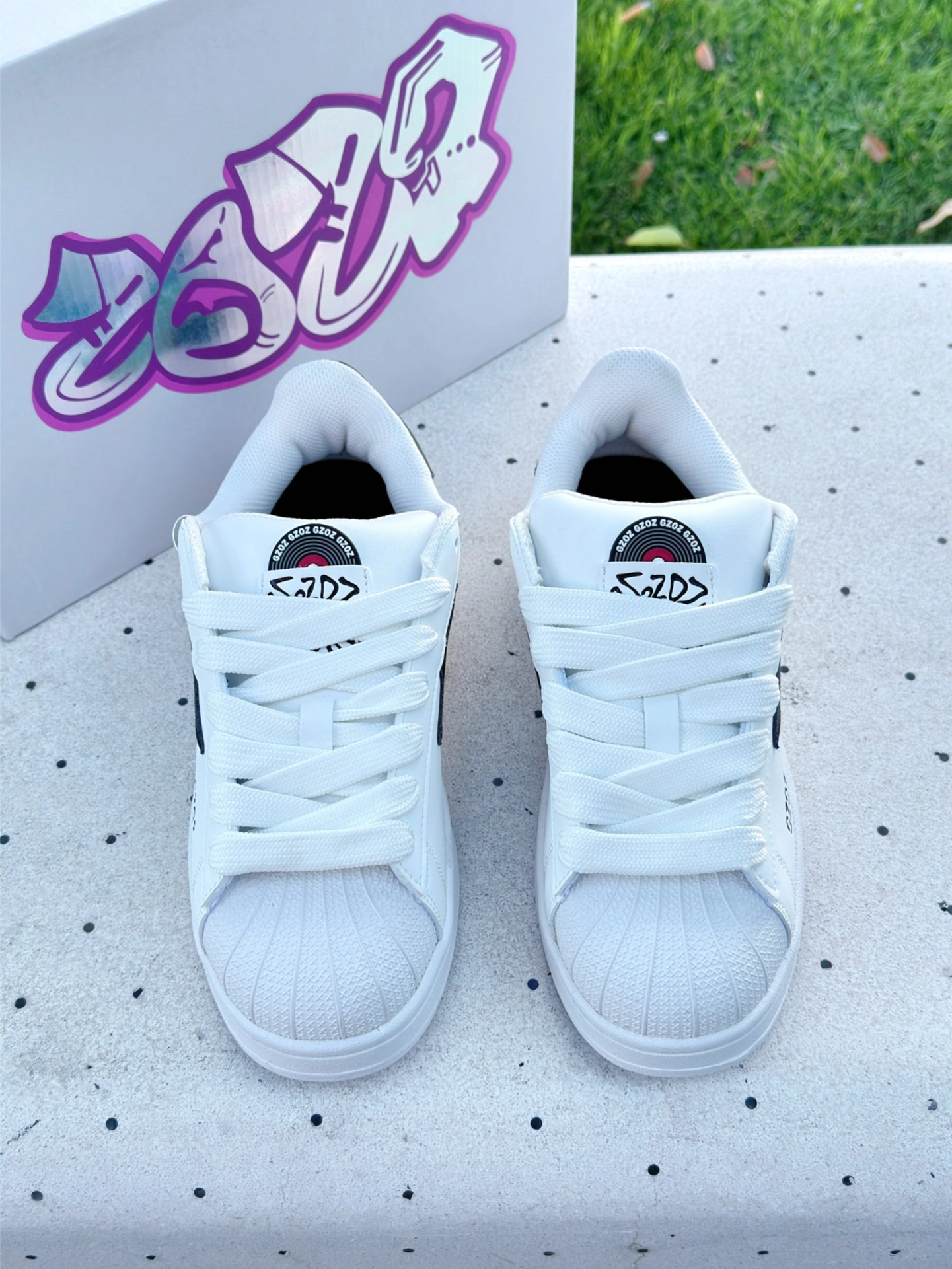 gzoz贝壳头板鞋,舒适简约风!