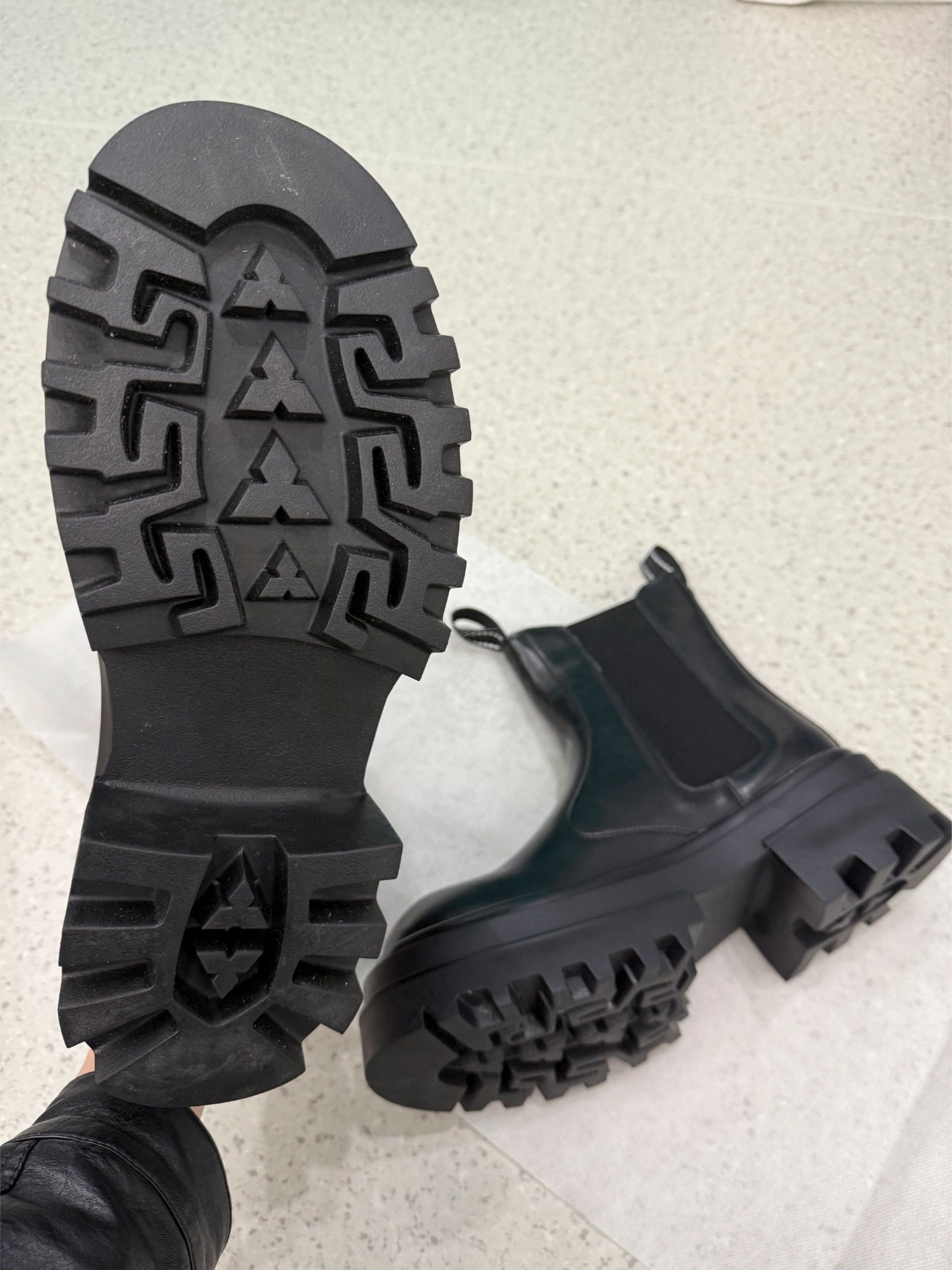 custom review-TH FABRICATE Армейские ботинки средней длины унисекс