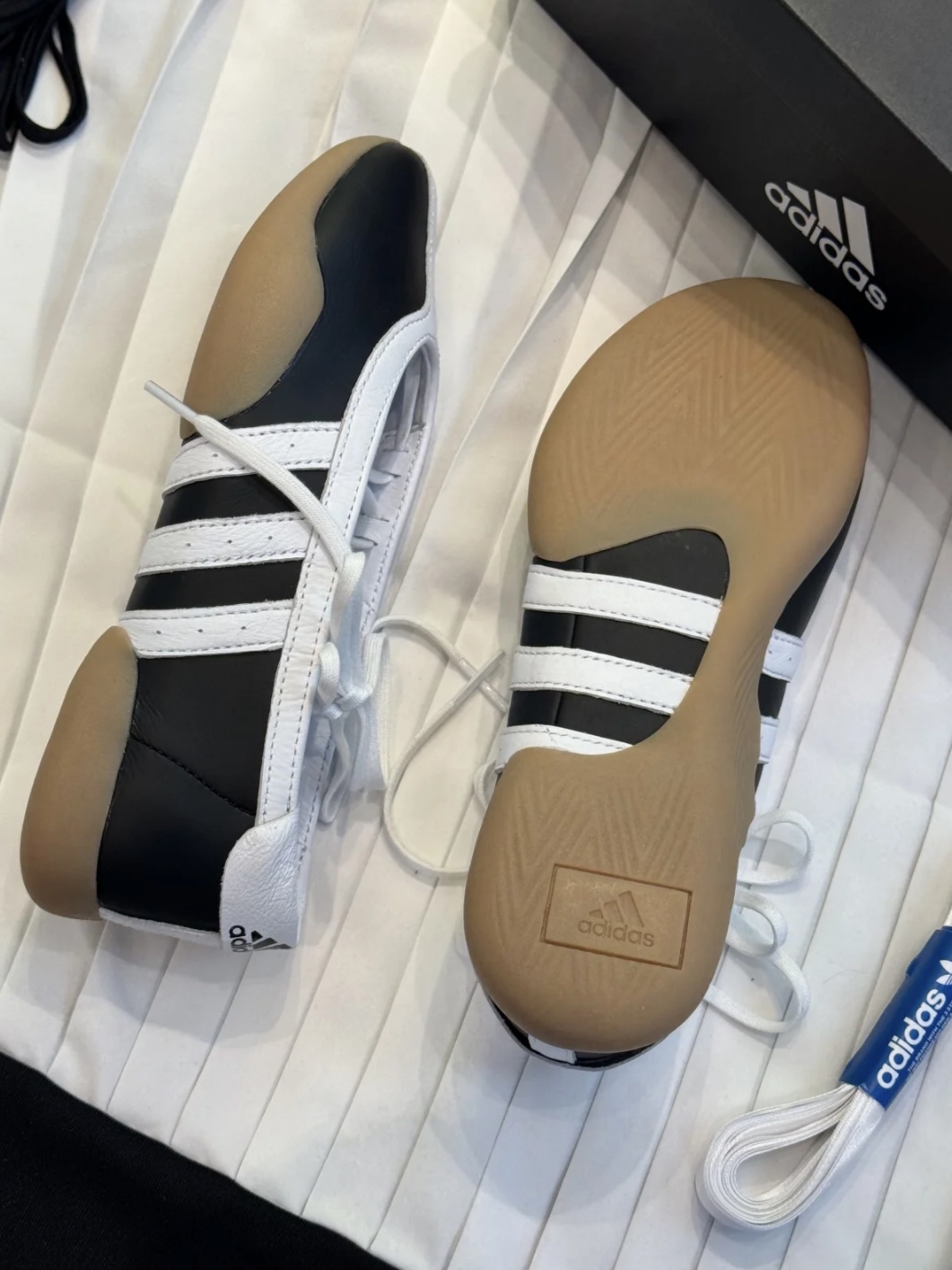 custom review-Adidas Originals Taekwondo Slip Resistant Abrasion Resistant Низкие Кроссовки для тренировок Женские Черные