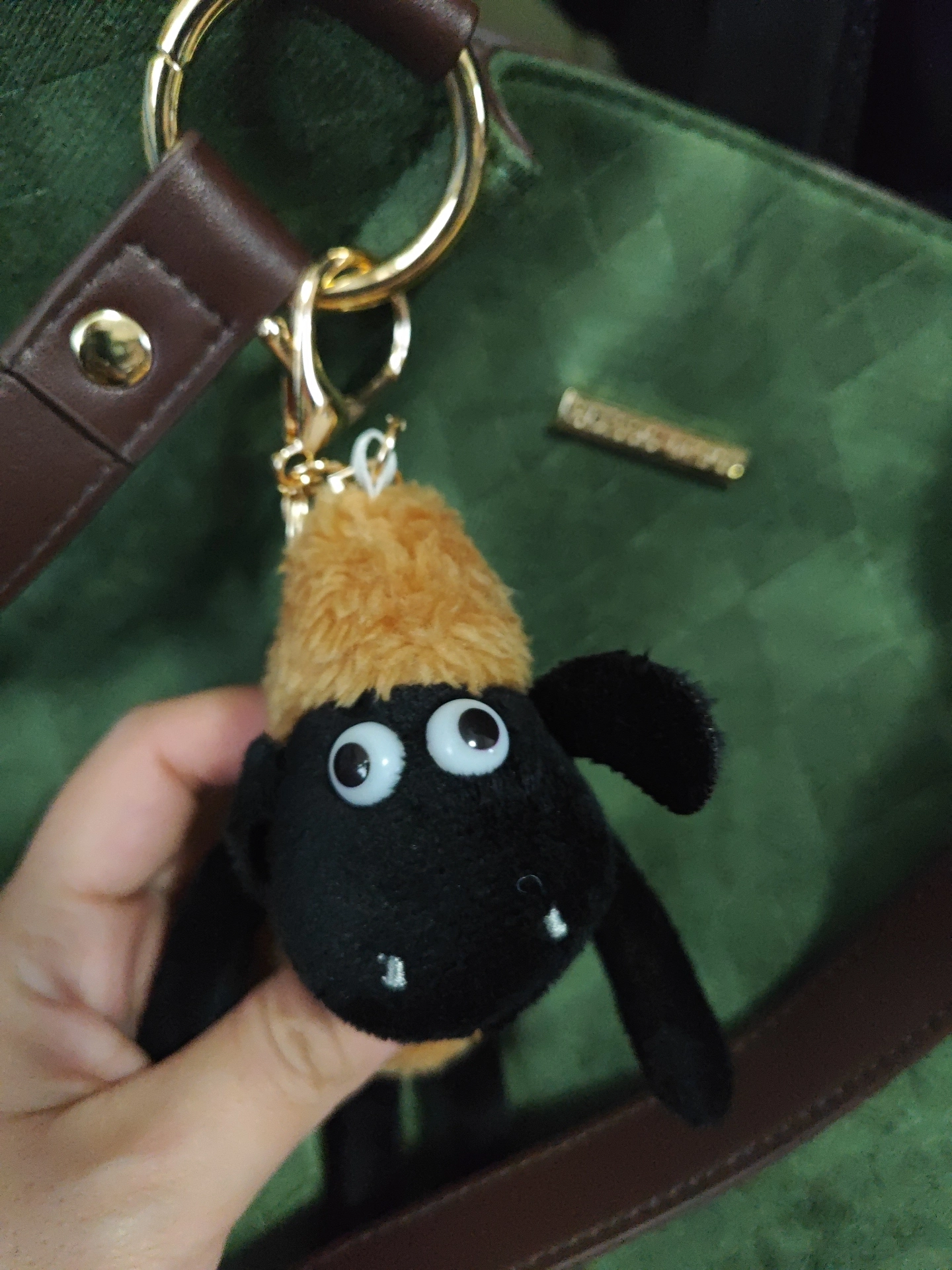 custom review-C°BANNER Ткань Сумка через плечо Tote Shopping Tote Сумка Женская Зеленая