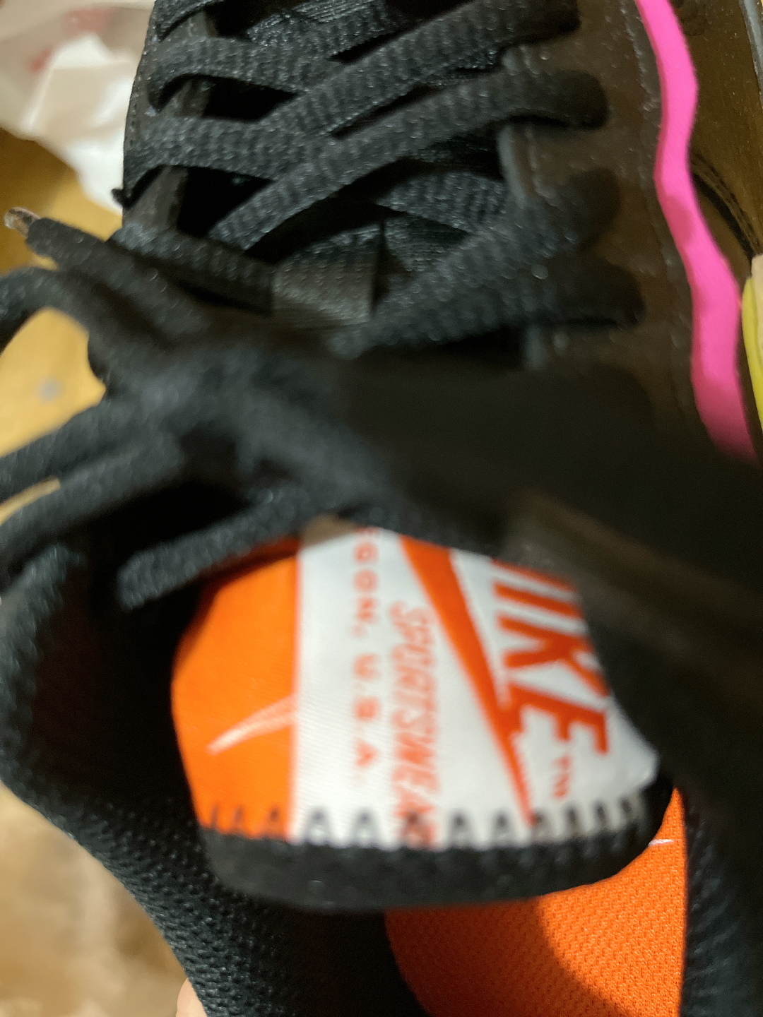 custom review-Nike Air FORCE 1 Low Топ Скейтборд Кроссовки Женские Черный Белый Розовый