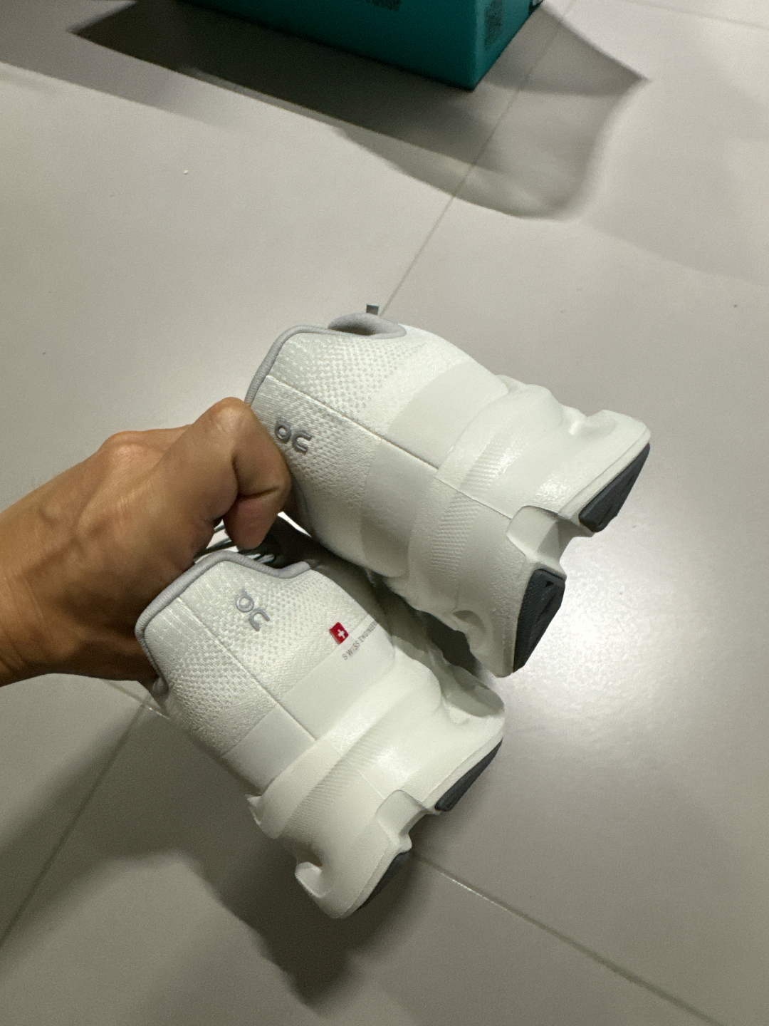 custom review-On CLOUDTILT Низкий Топ Casual Мужской Серый Белый