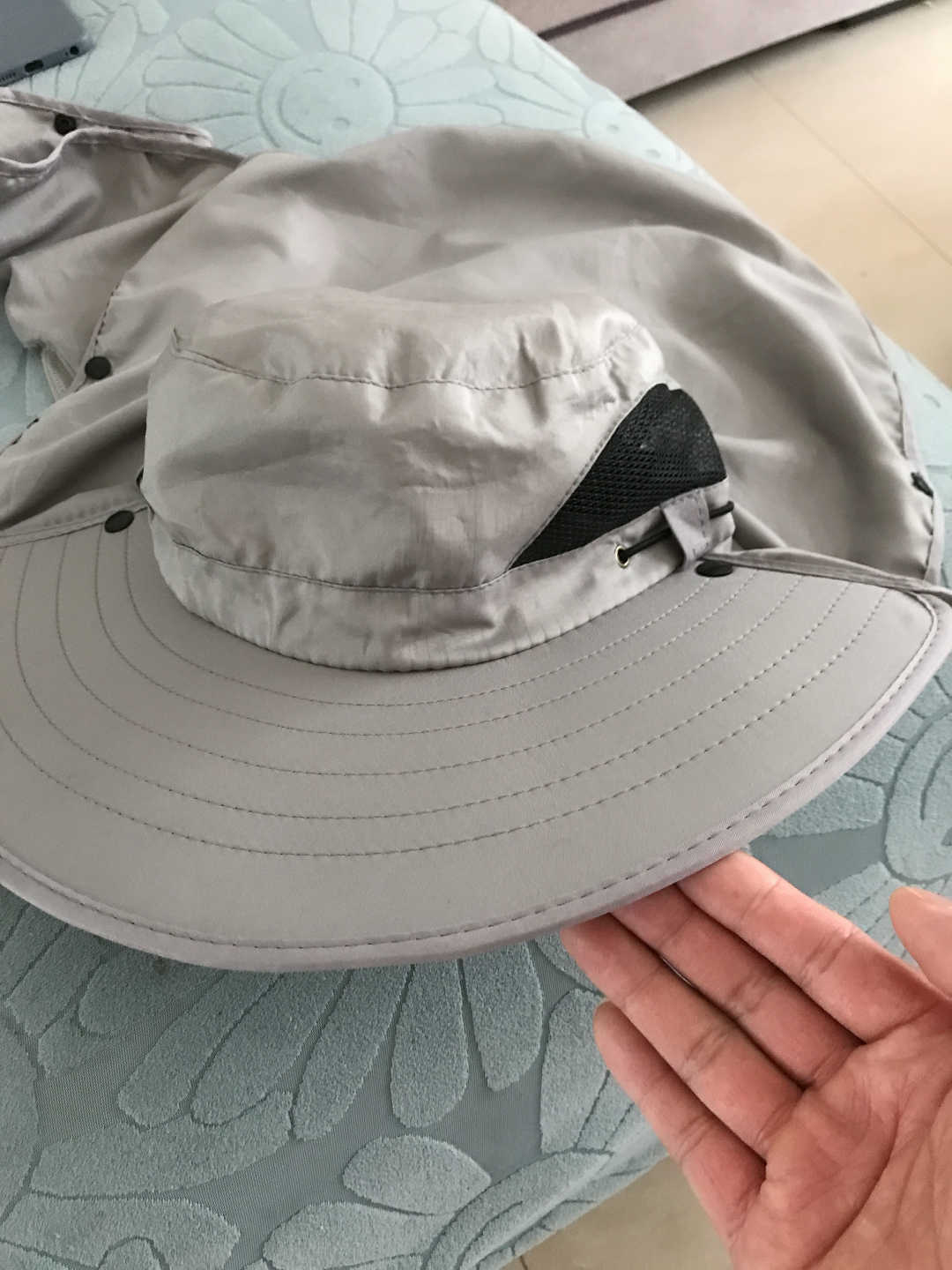 custom review-MEETSUNNY Полиэстер UV Защита Головные уборы Унисекс