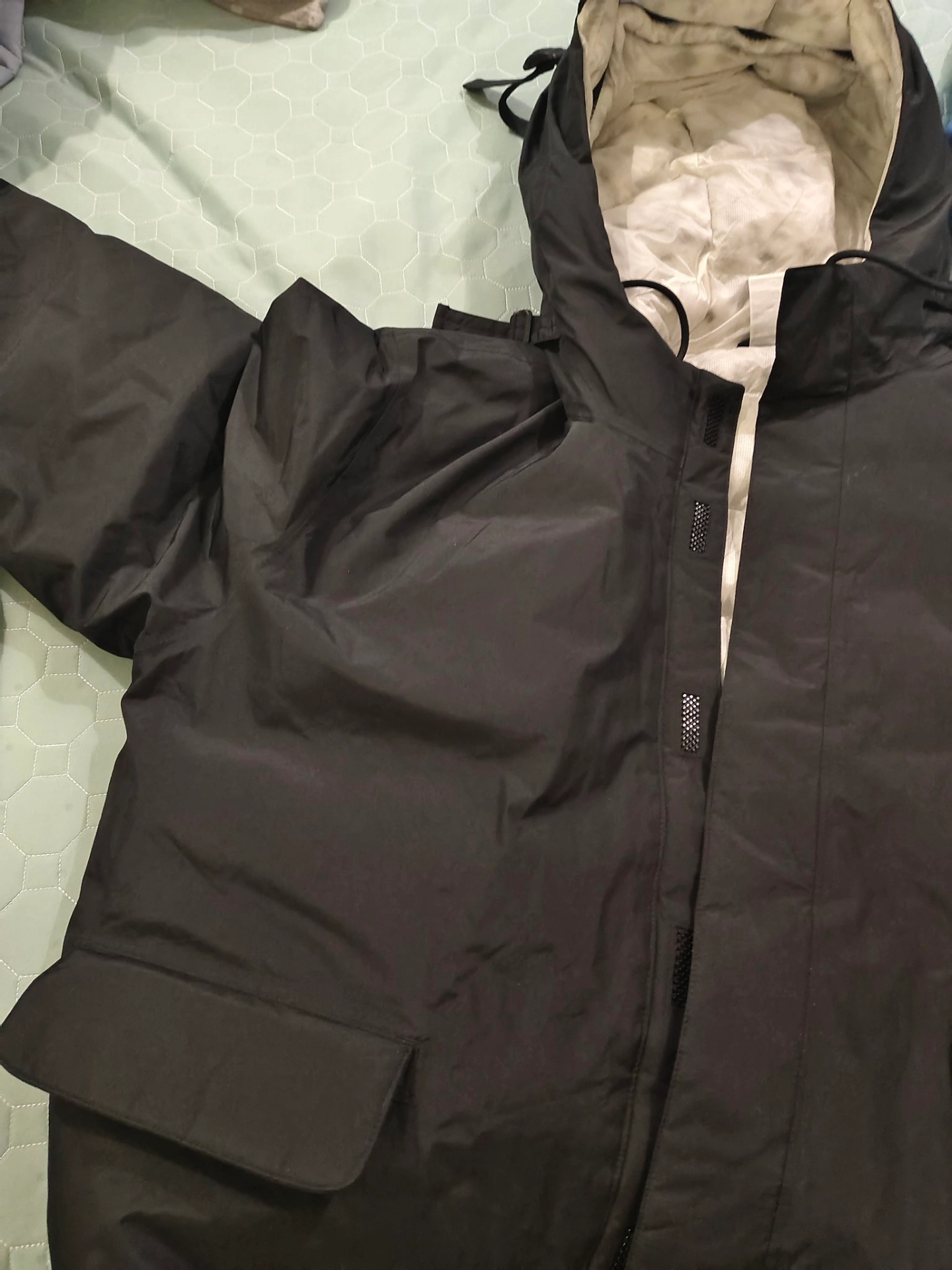 custom review-nike Sportswear Поход Водонепроницаемый и Ветрозащитный Ветровка Мужской Черный