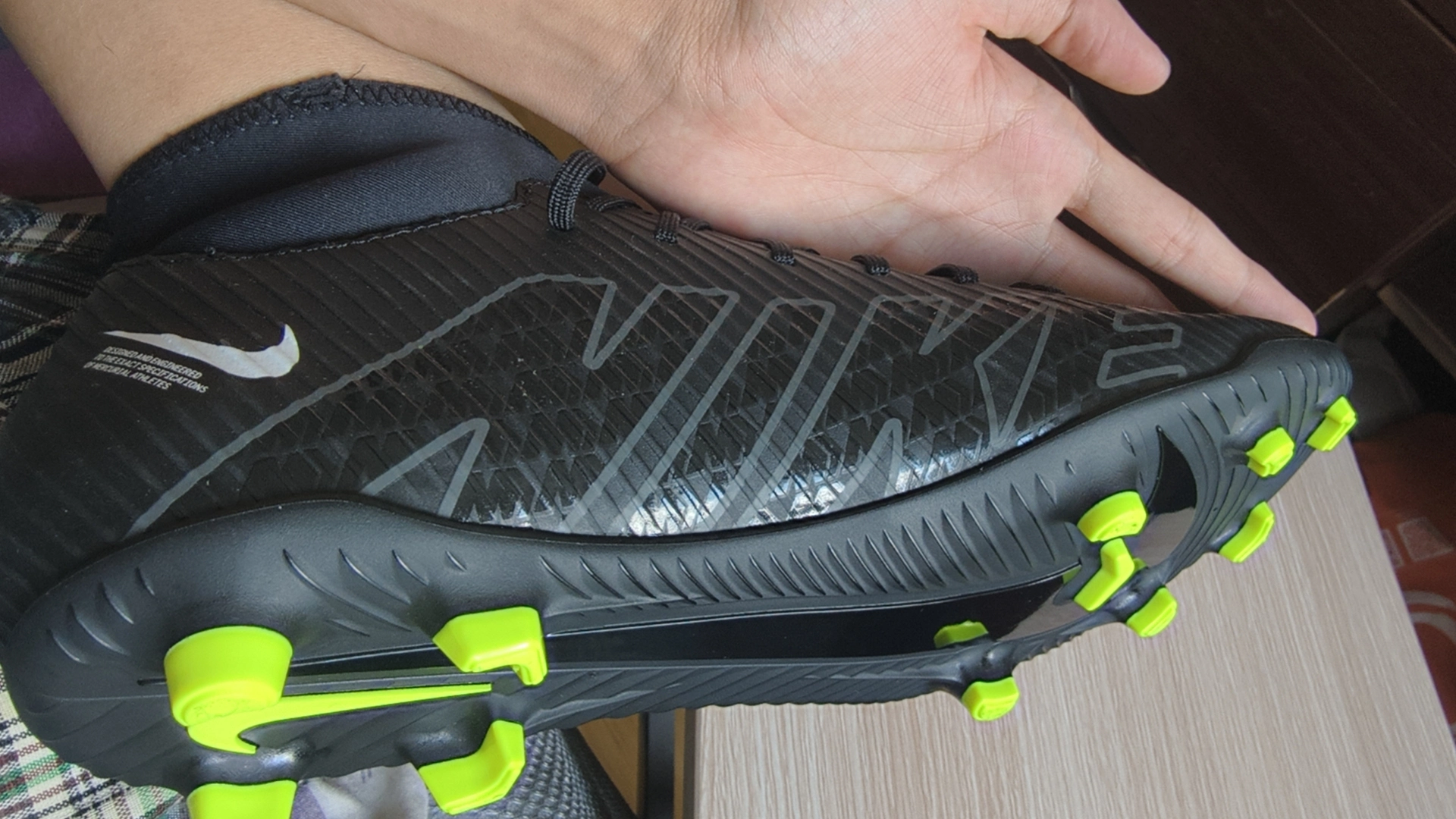 custom review-Nike Mercurial Superfly 8 MG Многоразовые футбольные бутсы с амортизацией противоскользящими и устойчивыми к истиранию