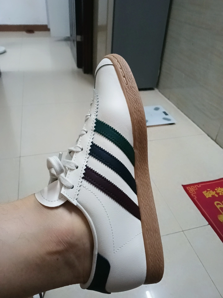custom review-Adidas Originals Stadt Abrasion Resistant Низкие Кроссовки для скейтбординга Унисекс Бежевые