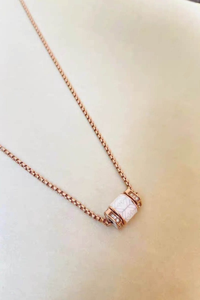 emporio armani阿玛尼 转运珠小蛮腰 不锈钢 项链 女款