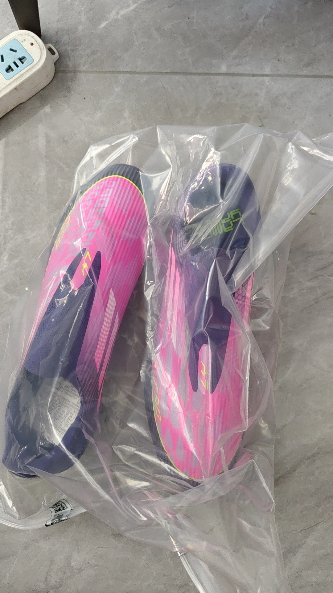 custom review-Lamine Yamal x Adidas F50 League Футбольные бутсы Мужские Фиолетово-розовые