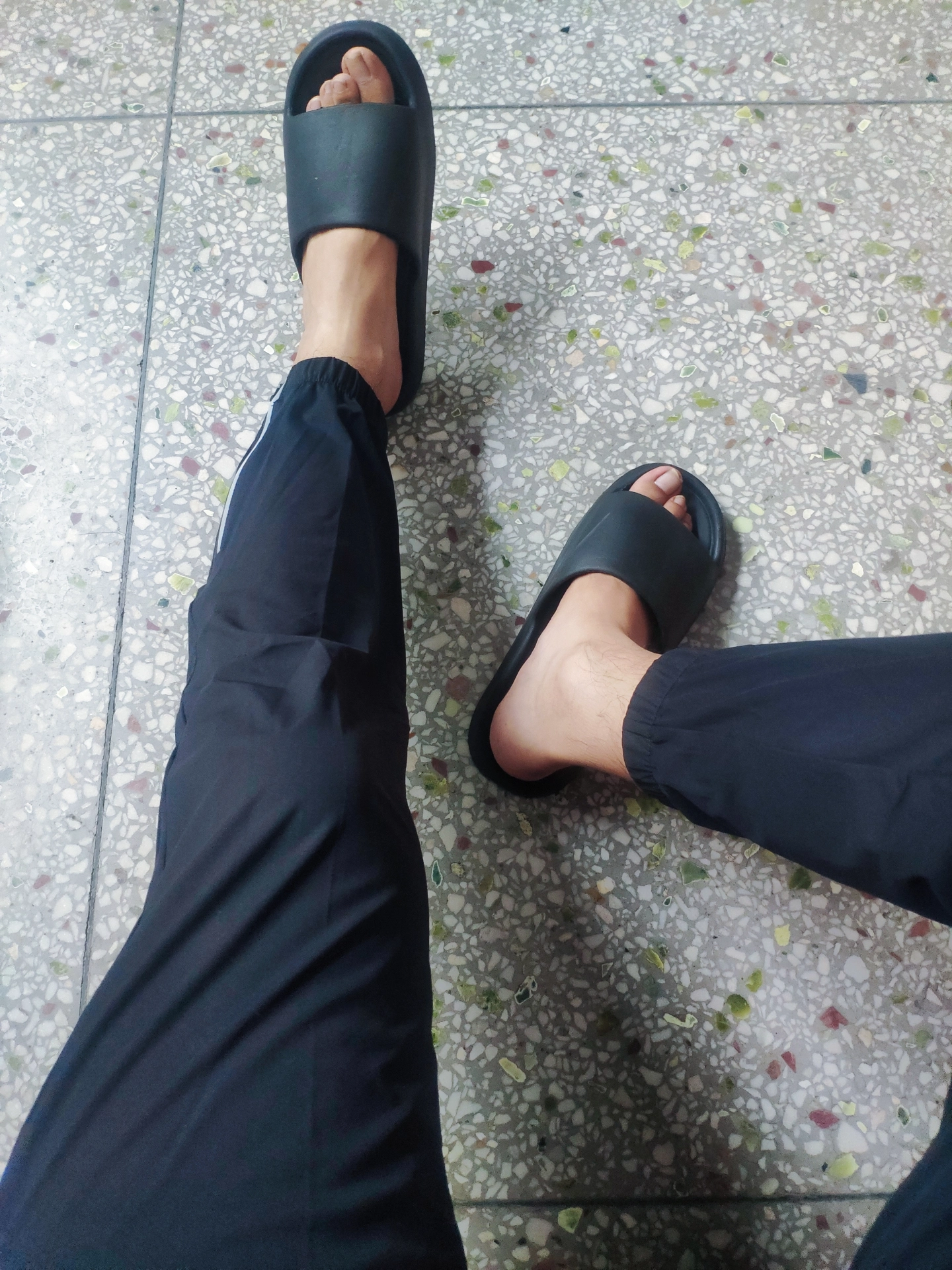 custom review-BKCXZICE Американский уличный стиль Ткани вязаные Спортивные брюки Мужские