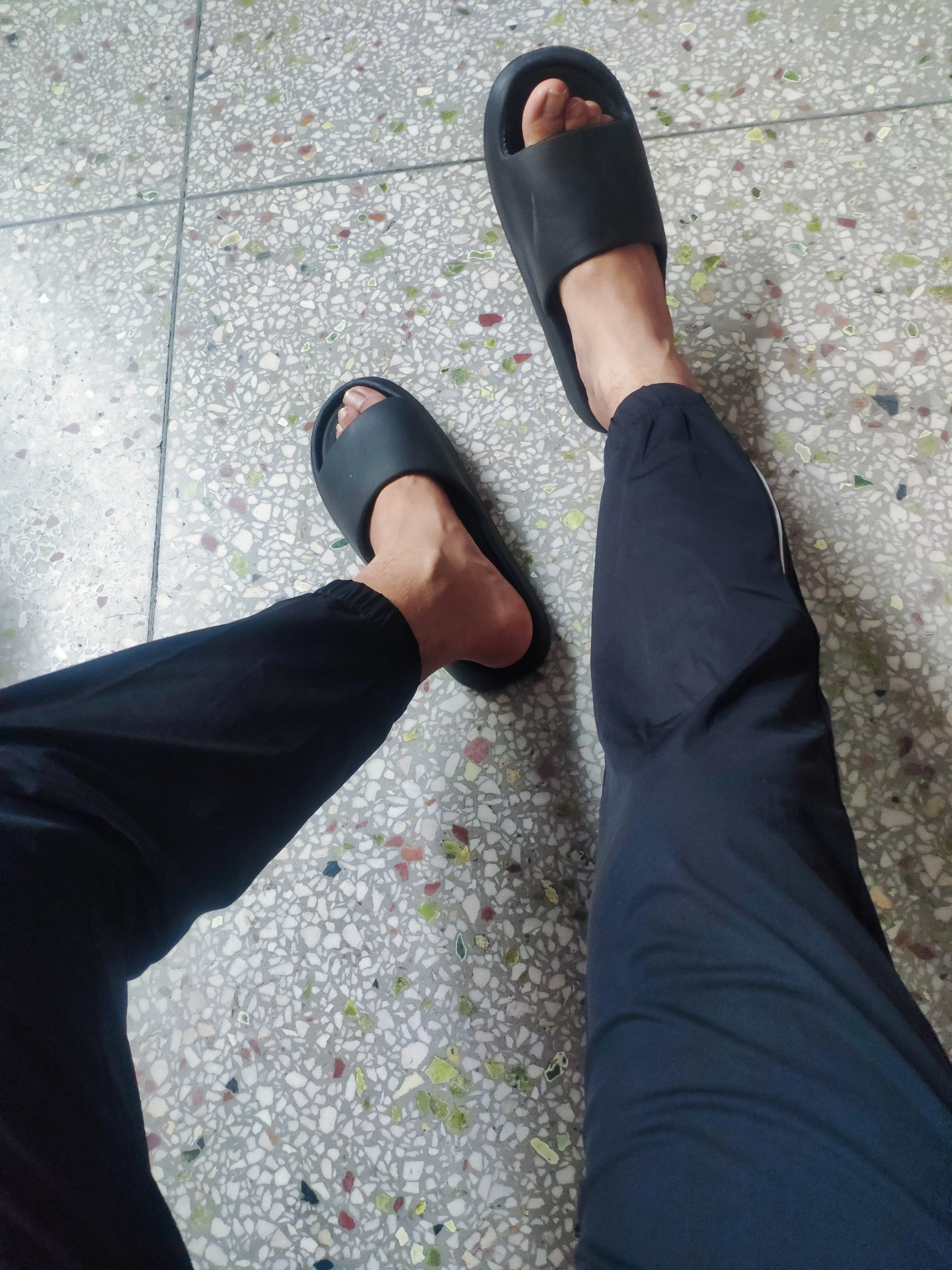 custom review-BKCXZICE Американский уличный стиль Ткани вязаные Спортивные брюки Мужские