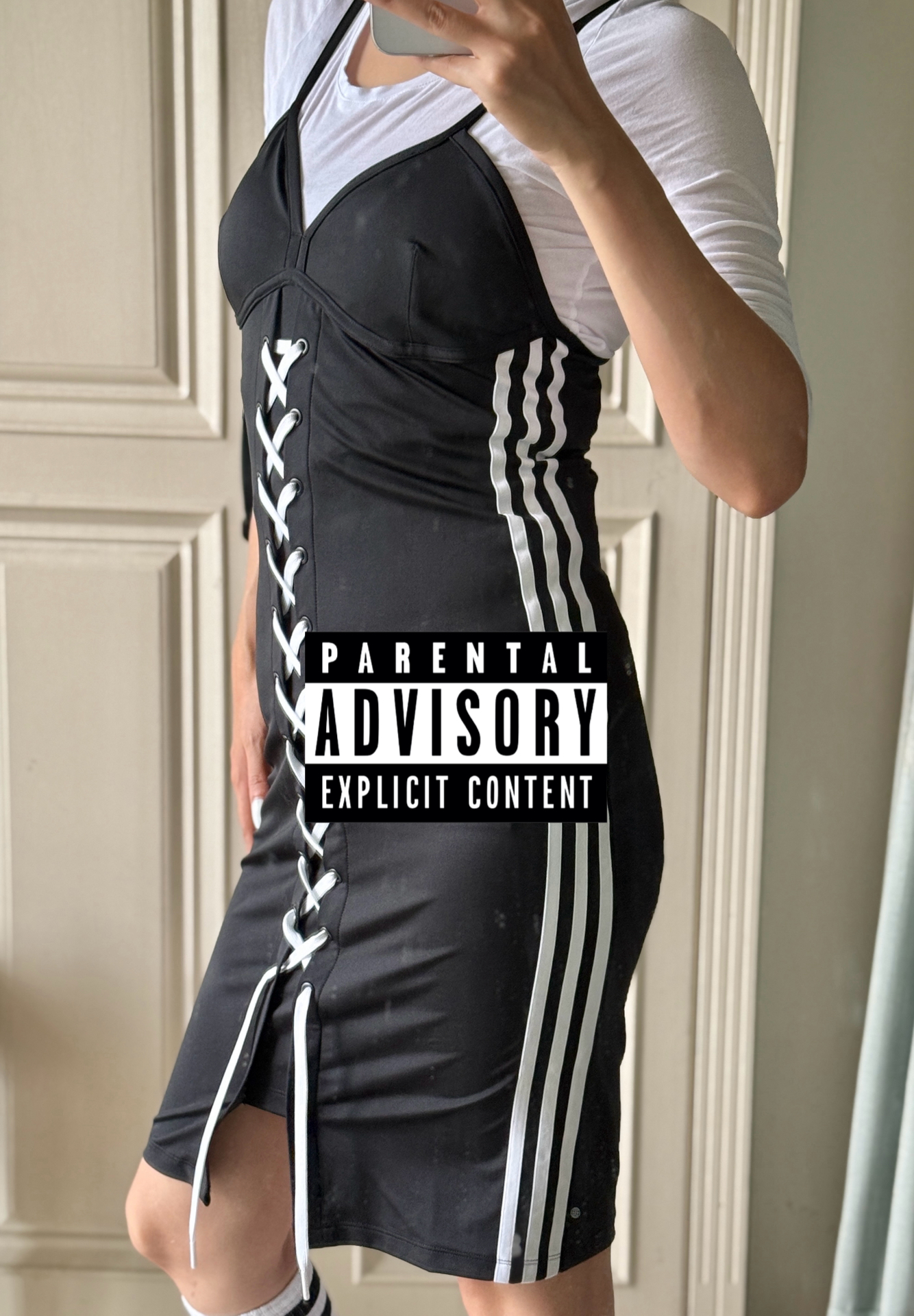 custom review-Adidas Originals Always Original Платье Без Рукавов Женское Черное