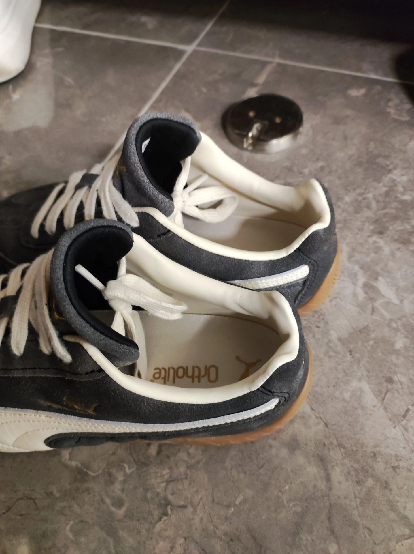 custom review-PUMA Speedcat Collection Устойчивая к истиранию Низкая Повседневная Обувь Унисекс Серый Белый