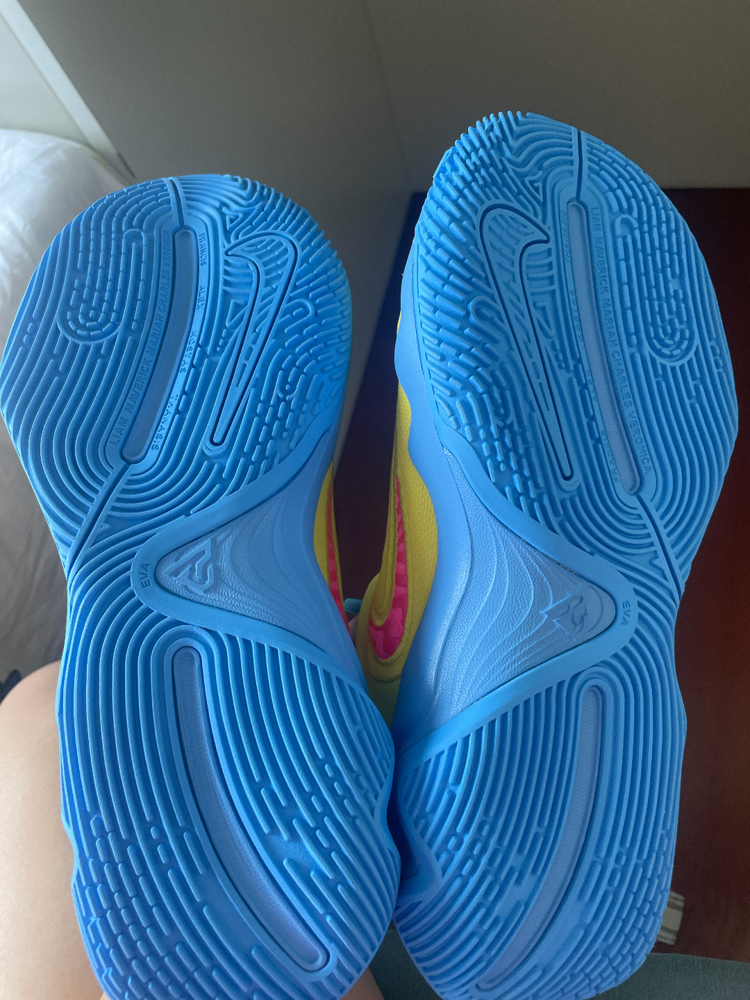 custom review-Nike Giannis Immortality 4 Slip-resistant Abrasion-resistant Low-top Basketball Shoes Men's Yellow Blue Найк Гианнис Immortality 4 Противоскользящие Устойчивые к истиранию Низкие Баскетбольные Кроссовки Мужские Желтый Синий