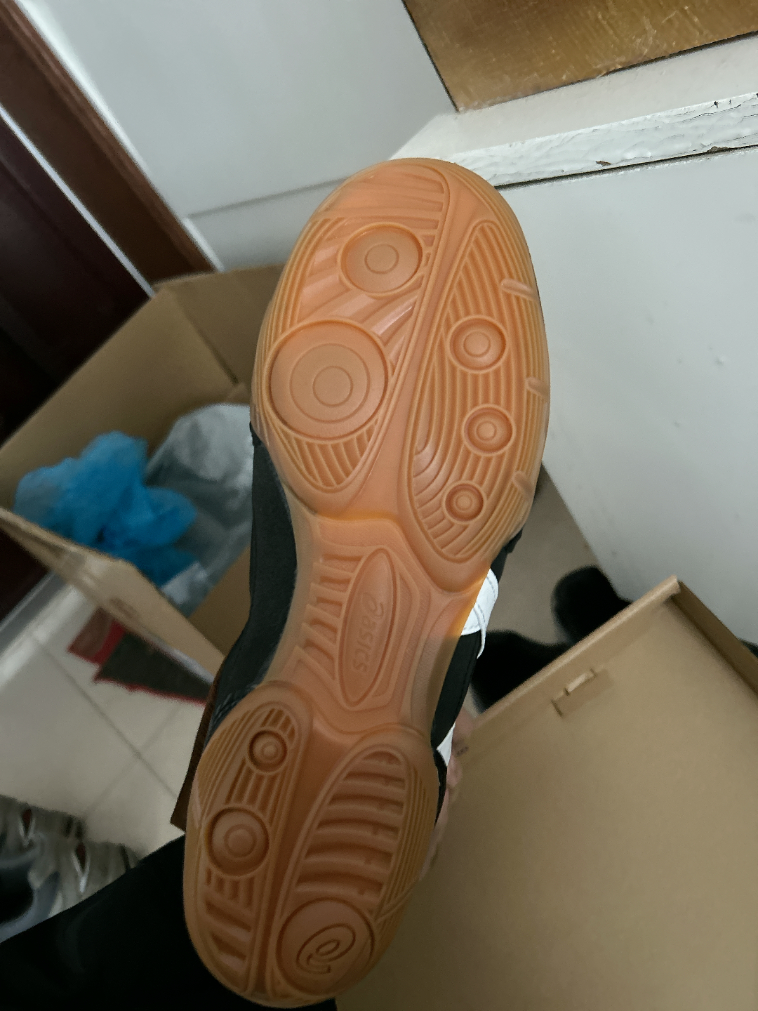 custom review-Asics Matflex 7 MID Топ Кроссовки для тренировок Унисекс Черный Белый