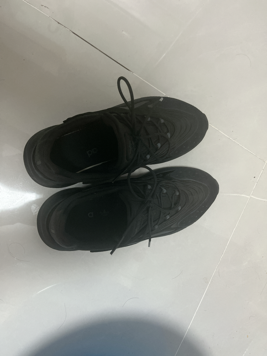 custom review-Adidas Originals Ozelia Устойчивые к истиранию низкие топы с толстой подошвой Унисекс Черные