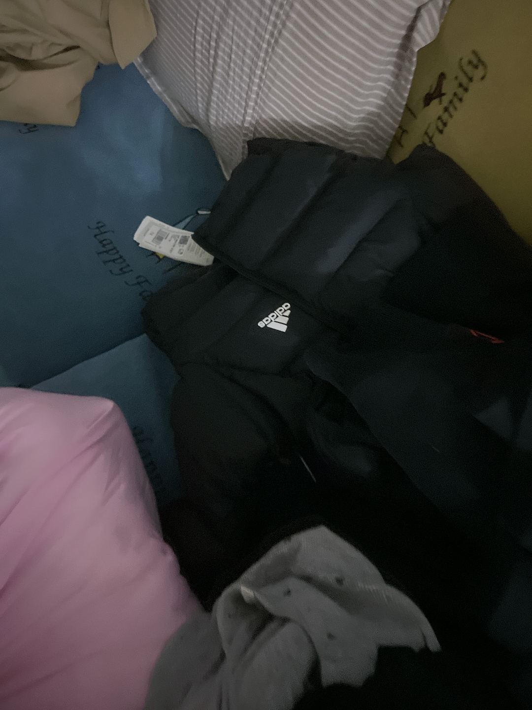 custom review-Adidas Хлопковый пуховик Черный для младенцев и малышей