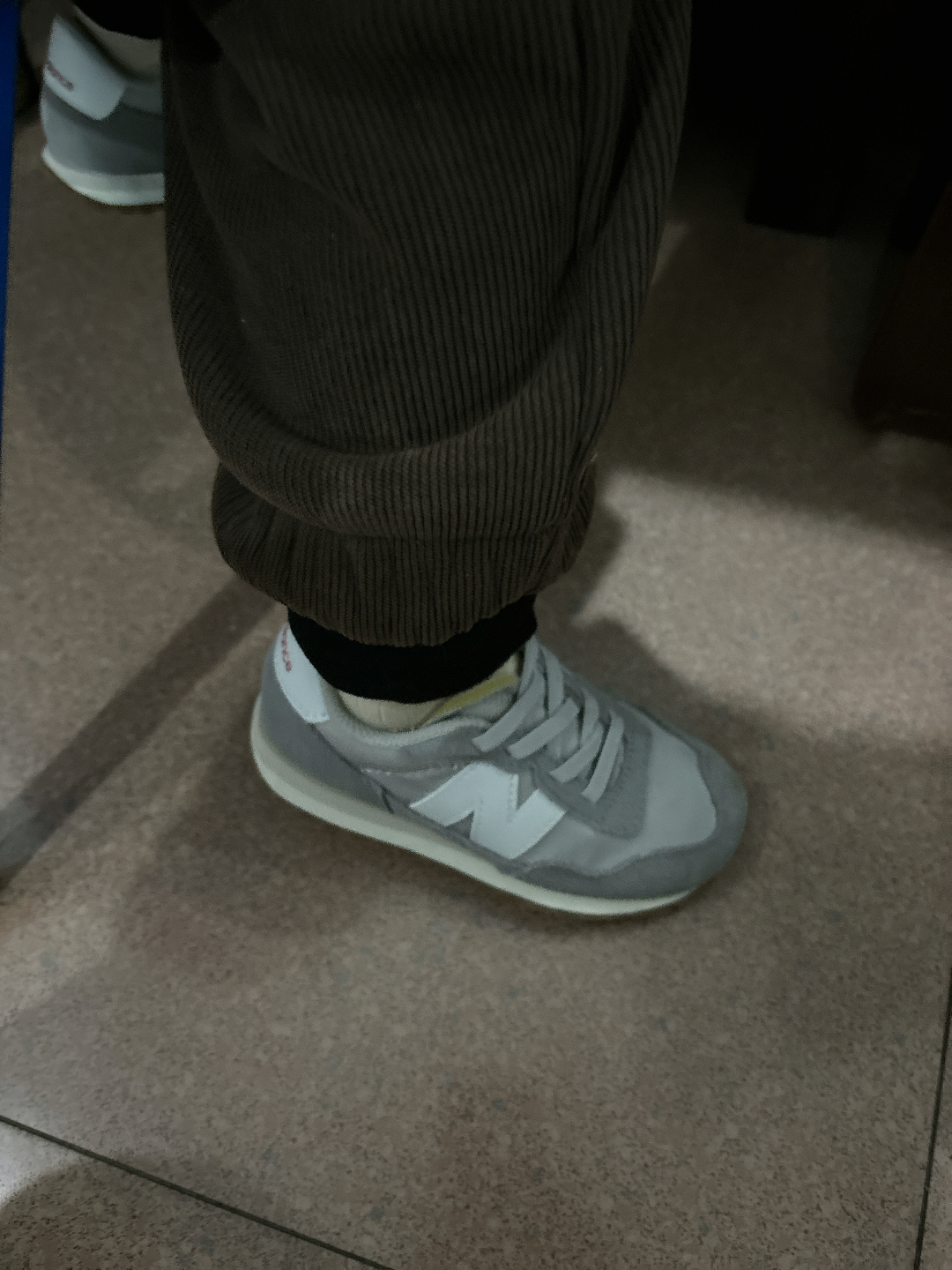 custom review-New Balance NB 237 Устойчивая к истиранию Низкая Обувь для малышей Серый для младенцев и малышей