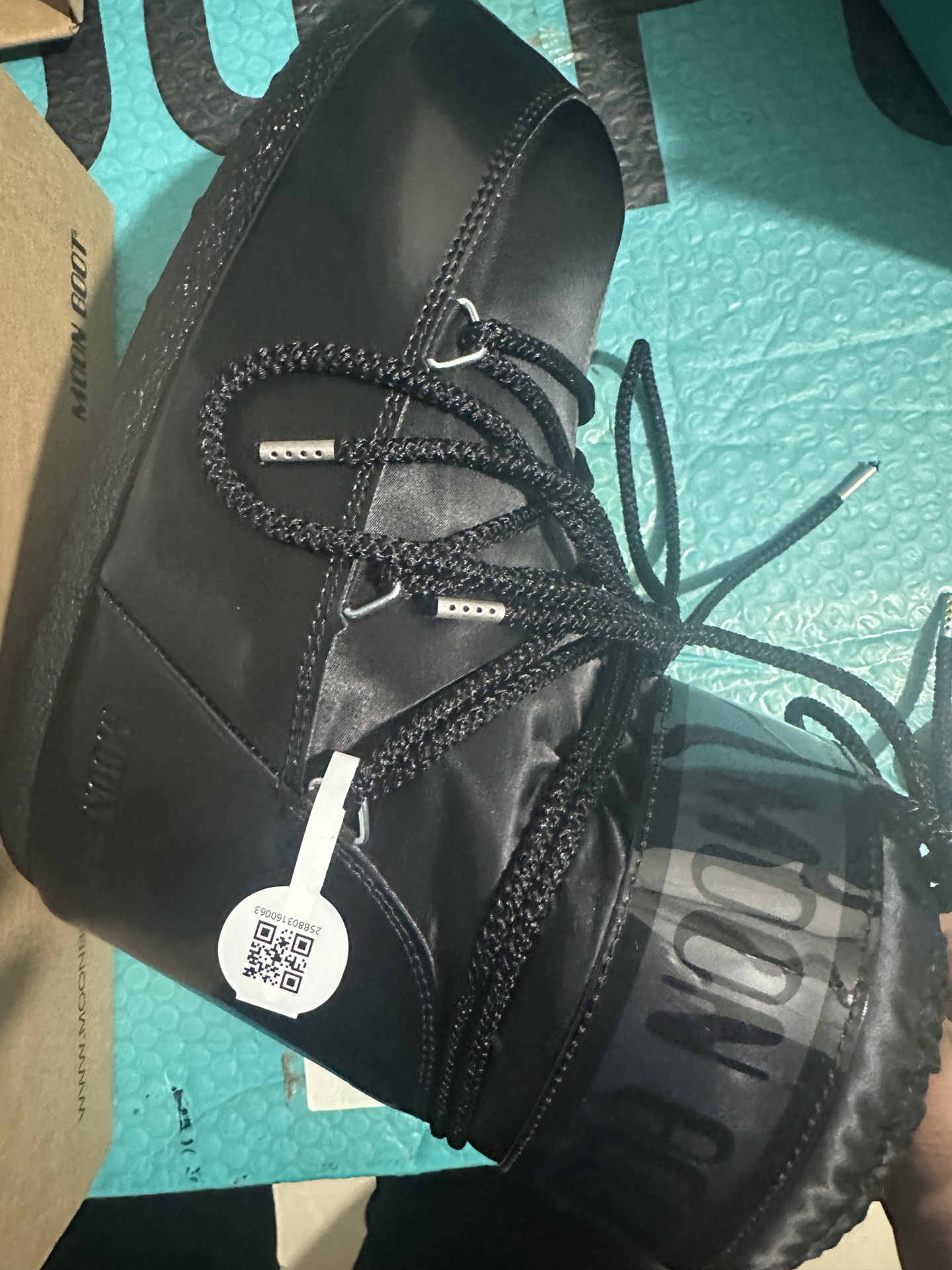 custom review-MOON BOOT Icon Low Glance Короткий Сноубутсы Унисекс Черный