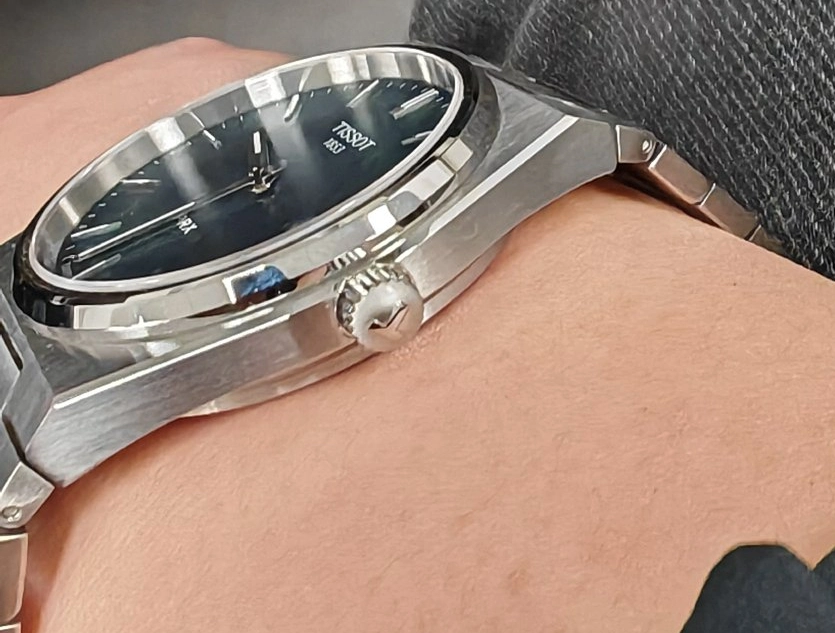 custom review-Tissot PRX Super Player Series Кварцевый механизм Мужские часы Циферблат 40 мм Зеленый Нержавеющая сталь Корпус