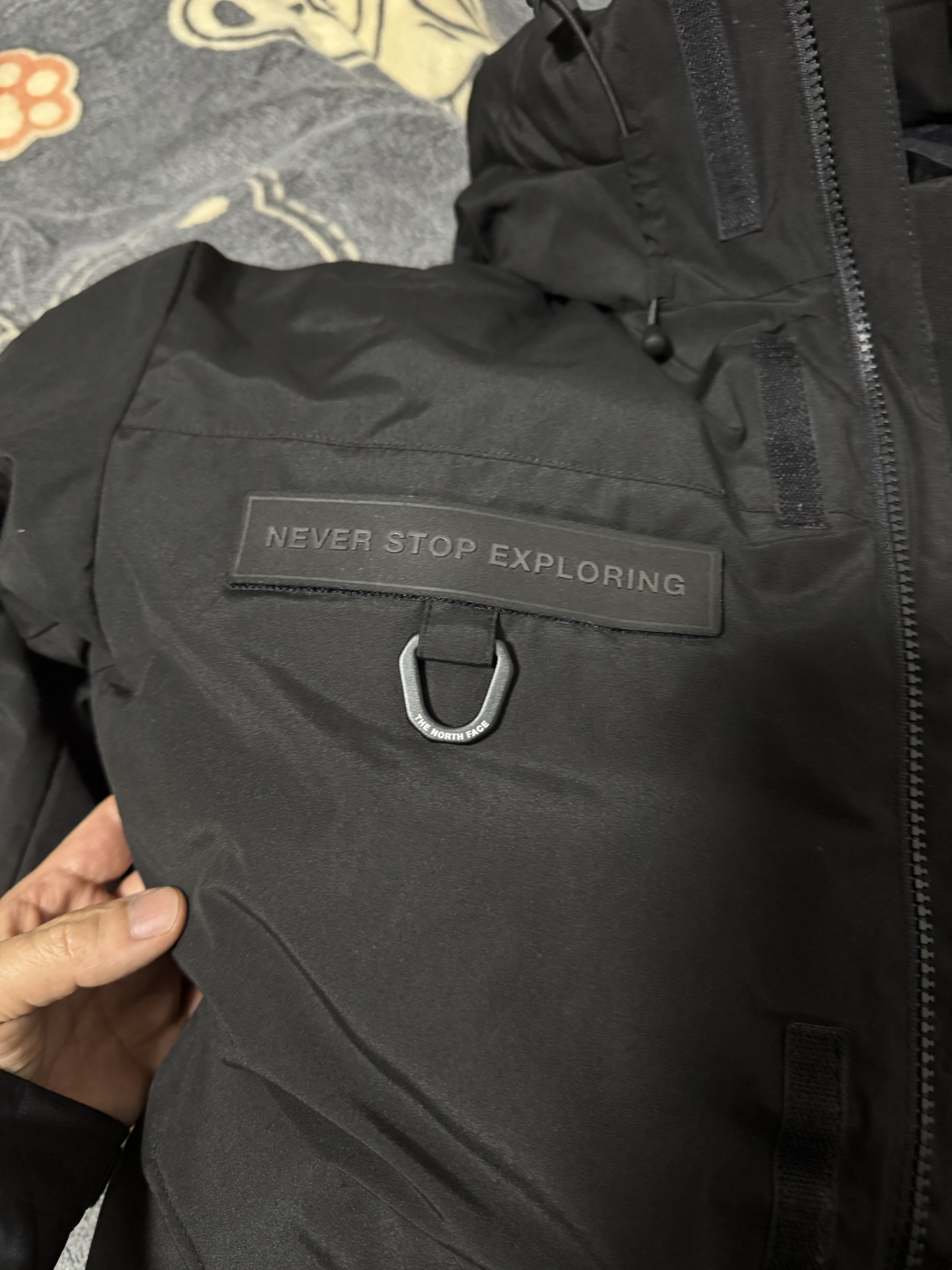 custom review-THE NORTH FACE POLAR AIR Пуховик Унисекс Черный