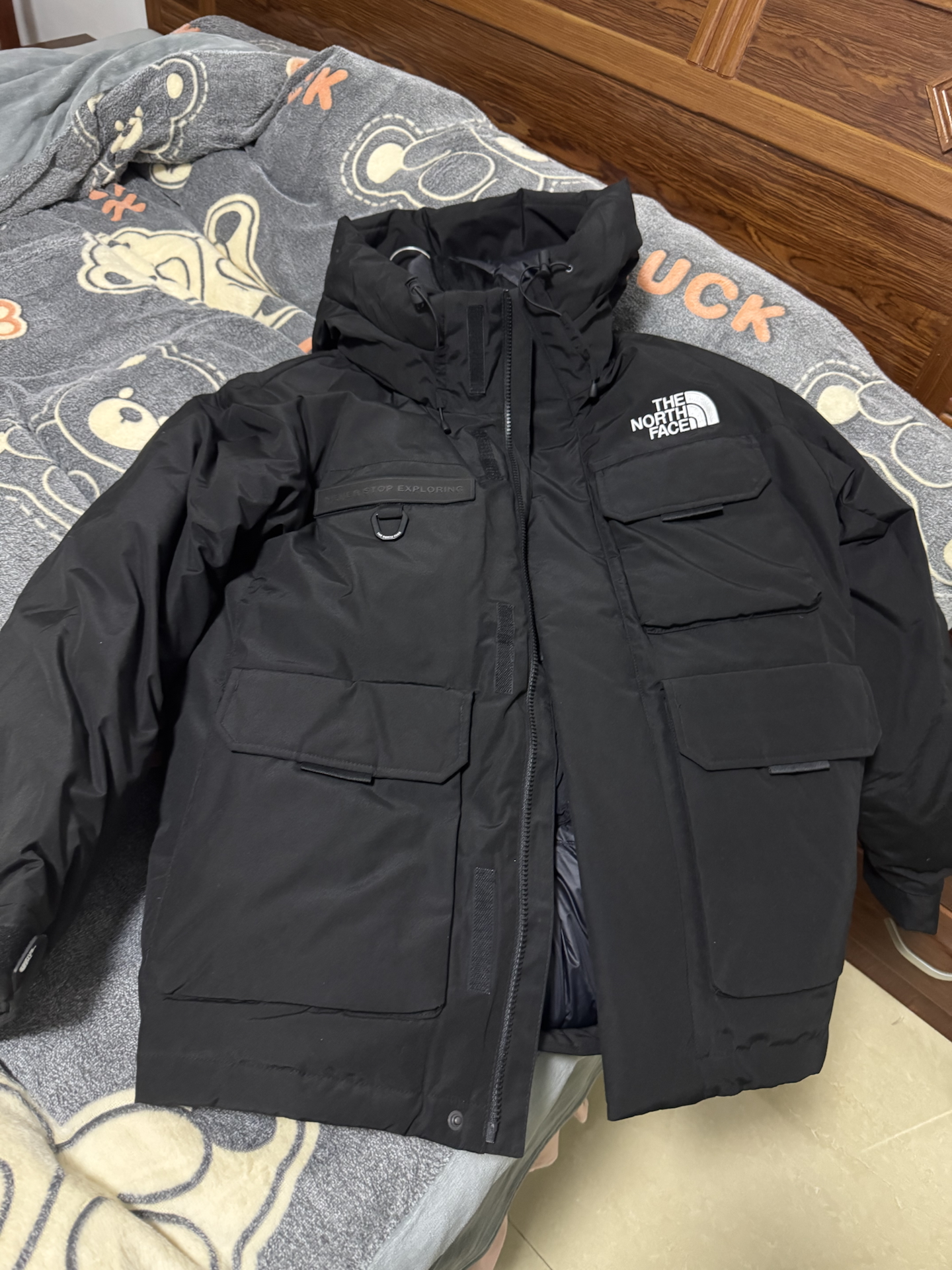 custom review-THE NORTH FACE POLAR AIR Пуховик Унисекс Черный