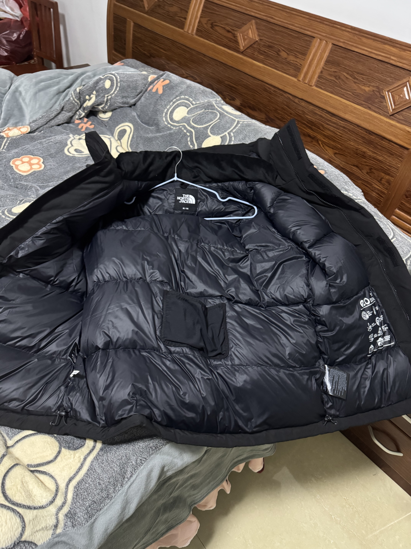 custom review-THE NORTH FACE POLAR AIR Пуховик Унисекс Черный