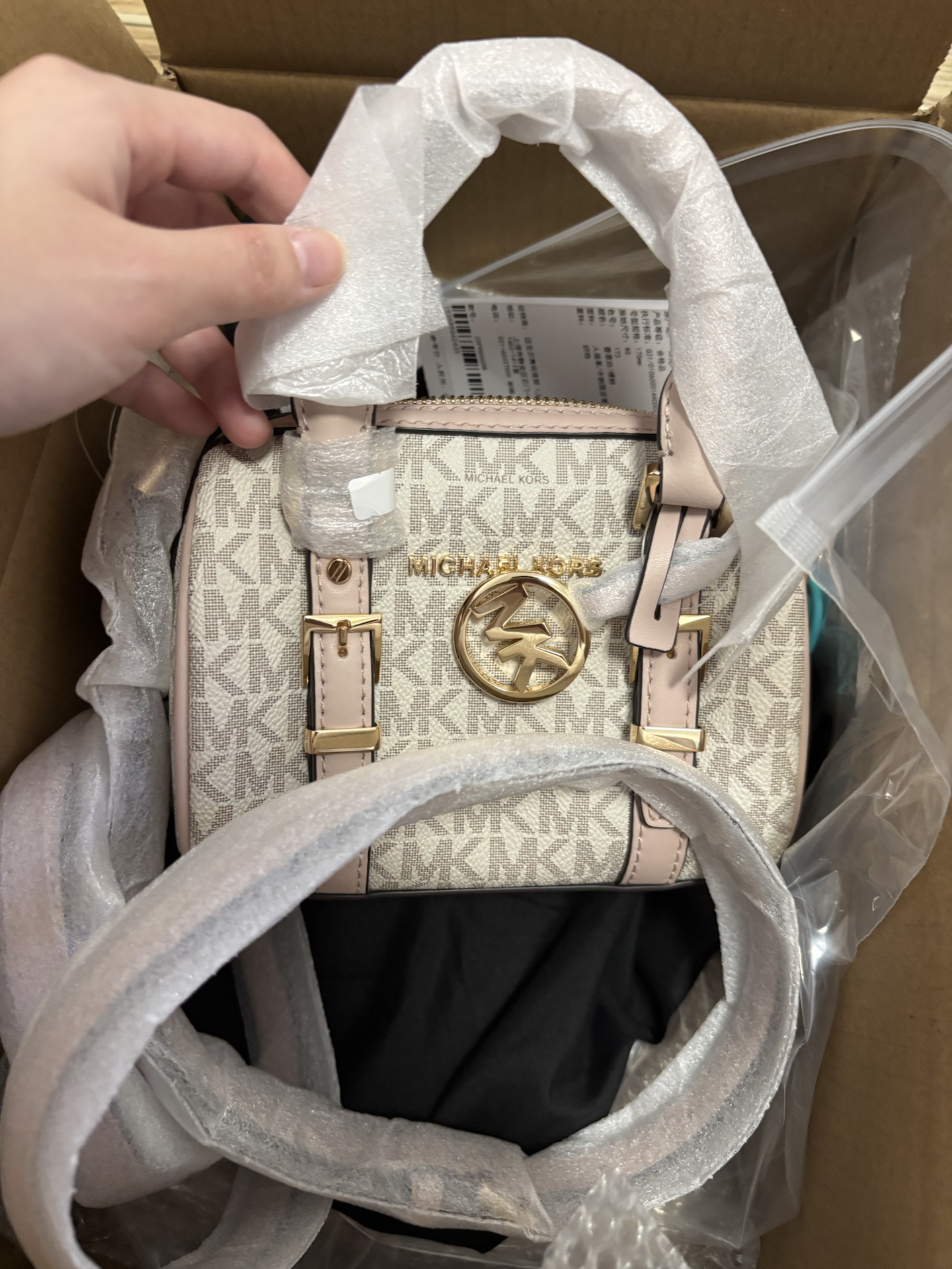 custom review-MICHAEL KORS Bedford Искусственная кожа Бостон Сумка Одно плечо Ручная сумка Сумка через плечо Мини Женская