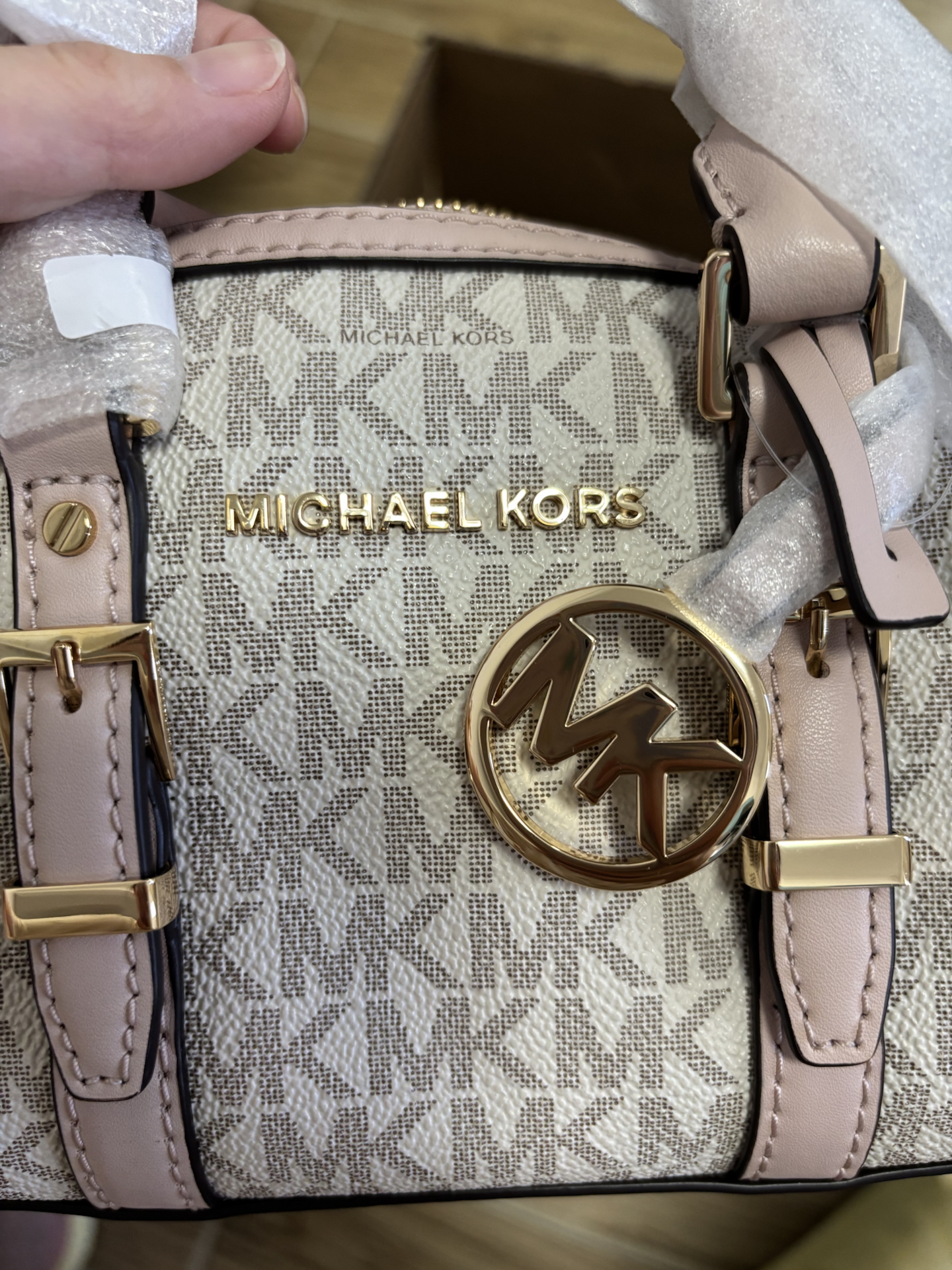 custom review-MICHAEL KORS Bedford Искусственная кожа Бостон Сумка Одно плечо Ручная сумка Сумка через плечо Мини Женская
